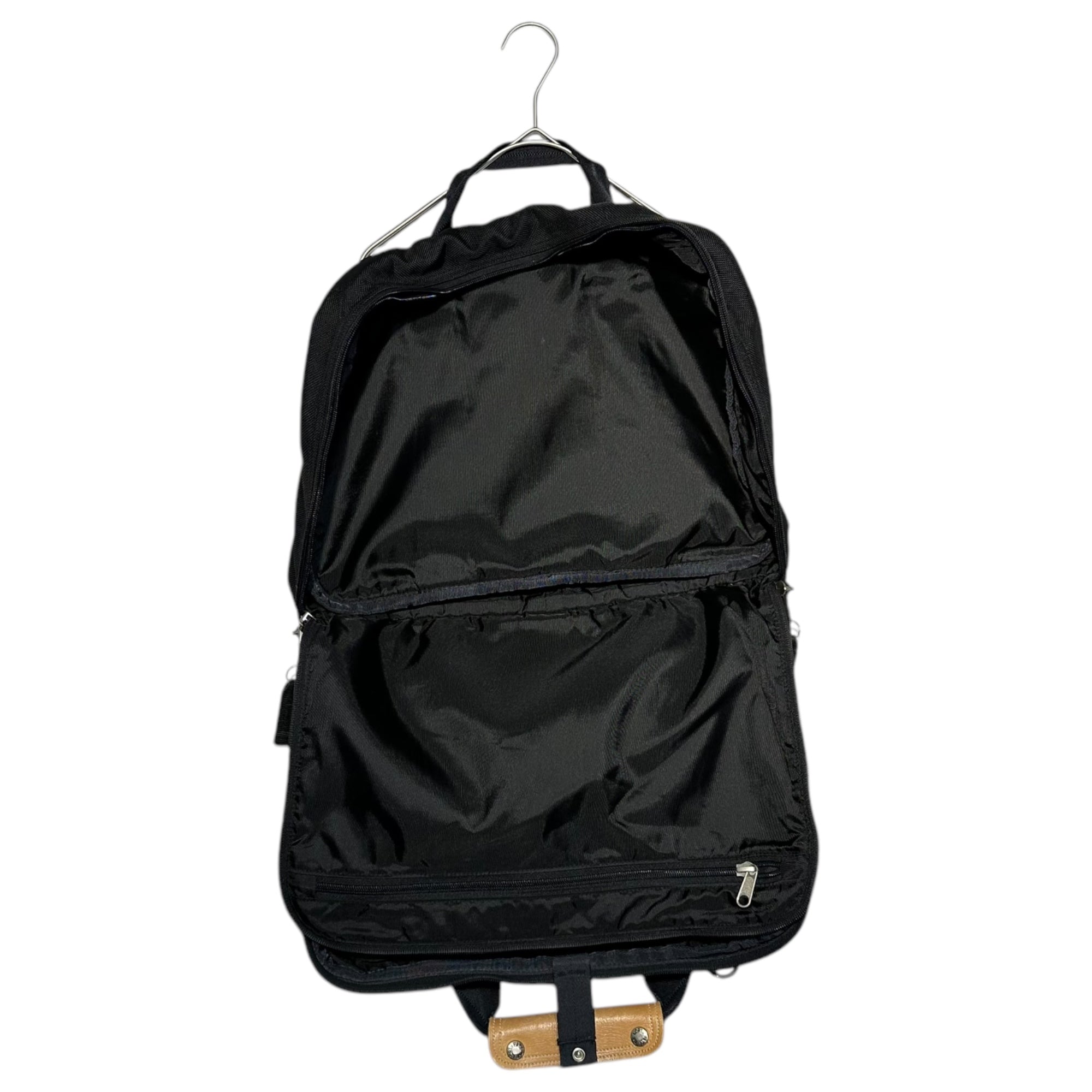 THE NORTH FACE(ノースフェイス) 90's Leather handle nylon briefcase レザー ハンドル ナイロン ブリーフ ケース 807102 ブラック 90年代～ ヴィンテージ ビジネス ハンド