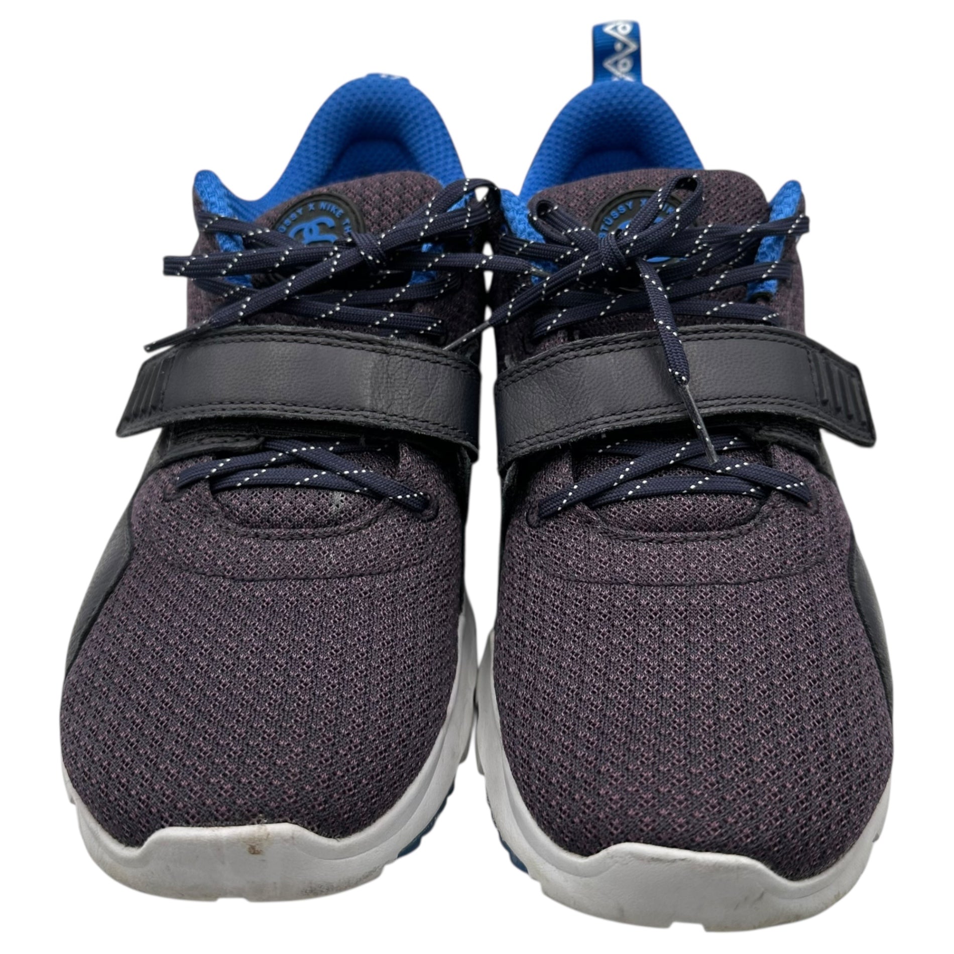 NIKE ACG×STUSSY(ナイキエーシージー×ステューシー) 2013 TRAINERENDOR COLOR "STUSSY" BLUEPRINT/PRZ BK トレーナーエンド 634928-560 27cm パープル×ブルー コラボ