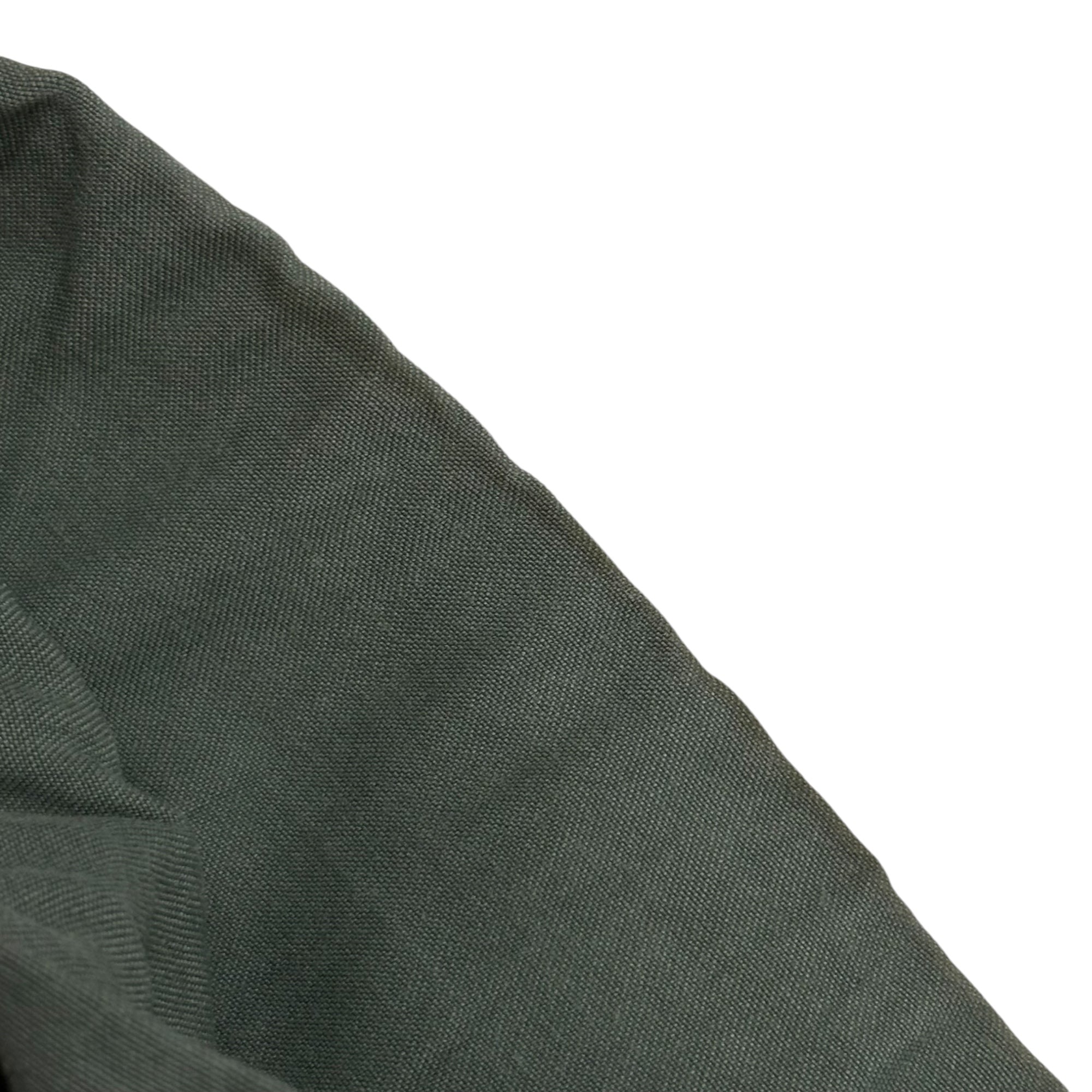 COMME des GARCONS HOMME PLUS(コムデギャルソンオムプリュス) 1995SS Dyed Rayon and Cotton Wide-Leg Work Pants 染色加工 レーヨン コットンワイド ワーク パンツ PP-10008S S カーキ AD1994 ワーク期 アーカイブ 稀少
