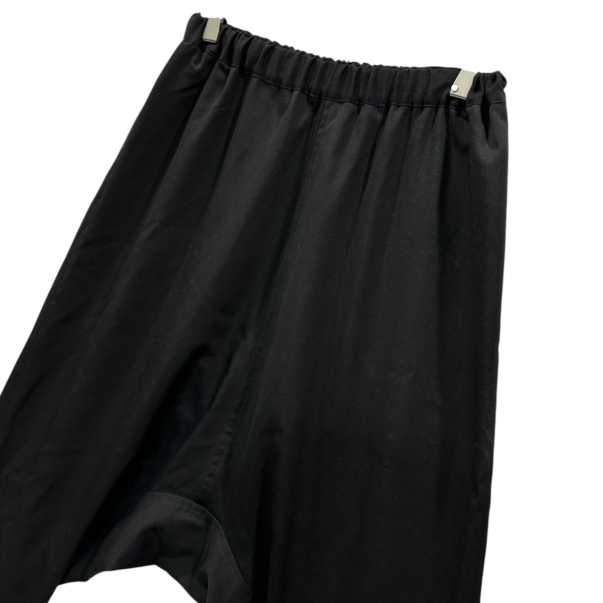 COMME des GARCONS COMME des GARCONS(コムデギャルソンコムデギャルソン) 2022AW Wool-Gabardine Sarouel Easy Pants ウール ギャバジン サルエル イージー パンツ RJ-P005 XS ブラック AD2022 男性着用可能