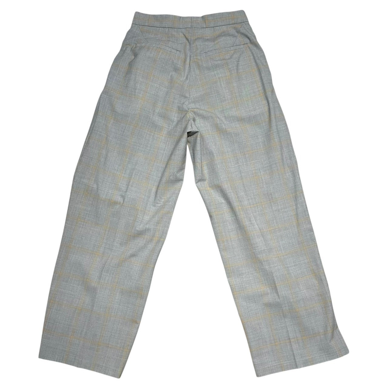 Drawer(ドゥロワー) D MS2 P/W GLNCHK TUCK PT グレンチェック タック パンツ 6515-236-1101 36(S程度) グレー