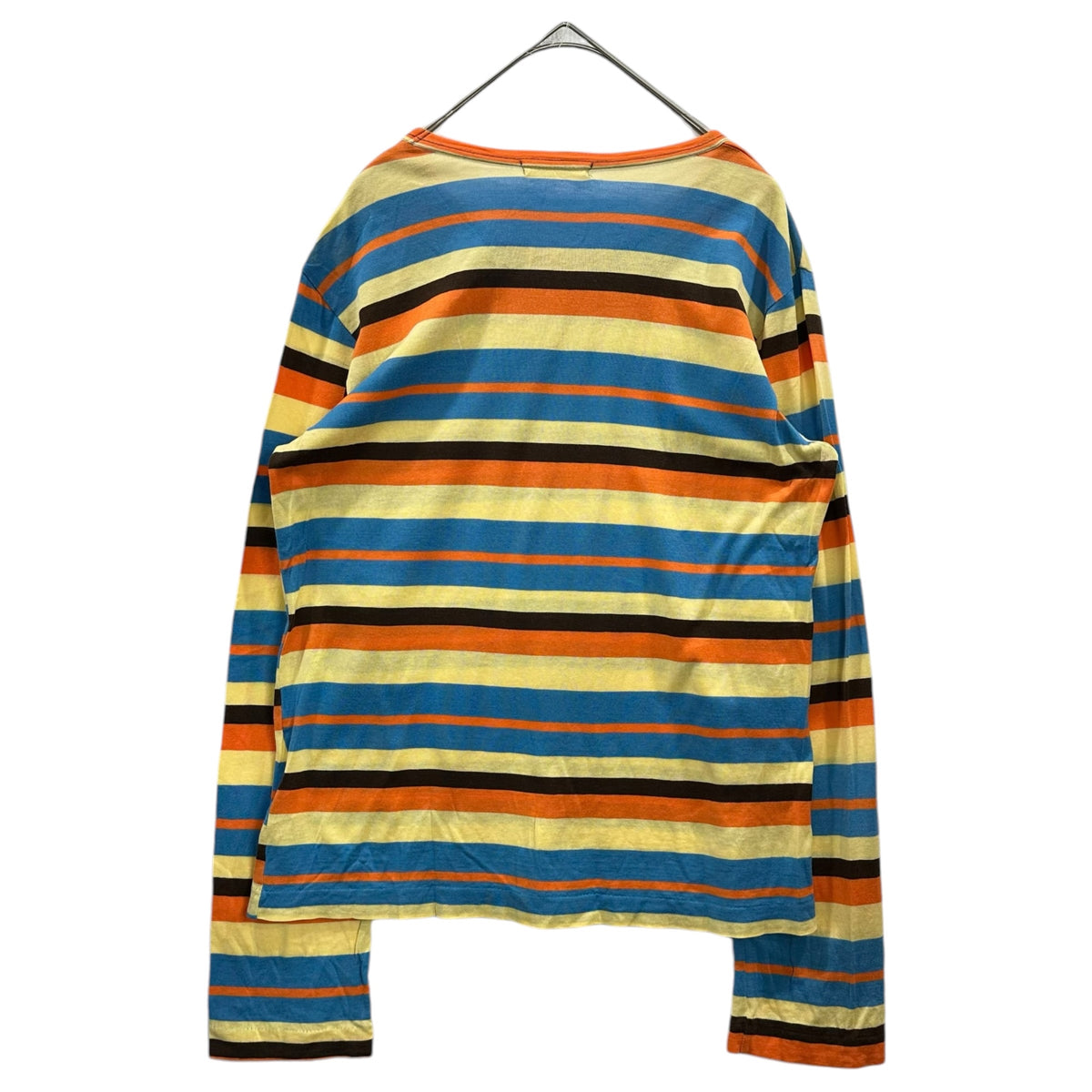 COMME des GARCONS(コムデギャルソン) 2000SS Multicolor Striped L/S T-Shirt マルチボーダー 長袖 Tシャツ GT-100340 表記無(S程度) マルチカラー AD1999