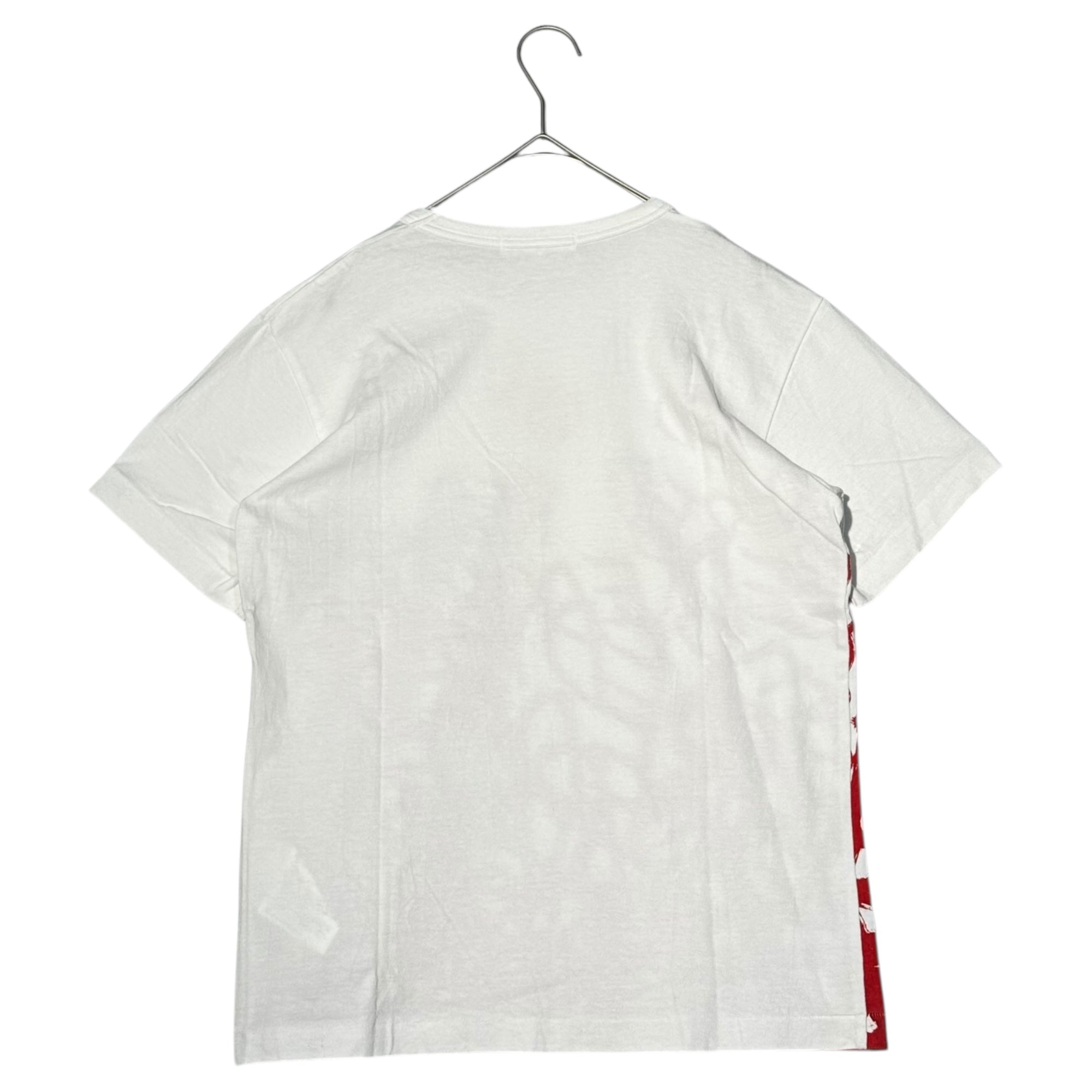 COMME des GARCONS(コムデギャルソン) 15AW "CELEBRATION Action and energy" RED S/S Tee ロゴ プリント Tシャツ OP-T001 M ホワイト×レッド AD2015