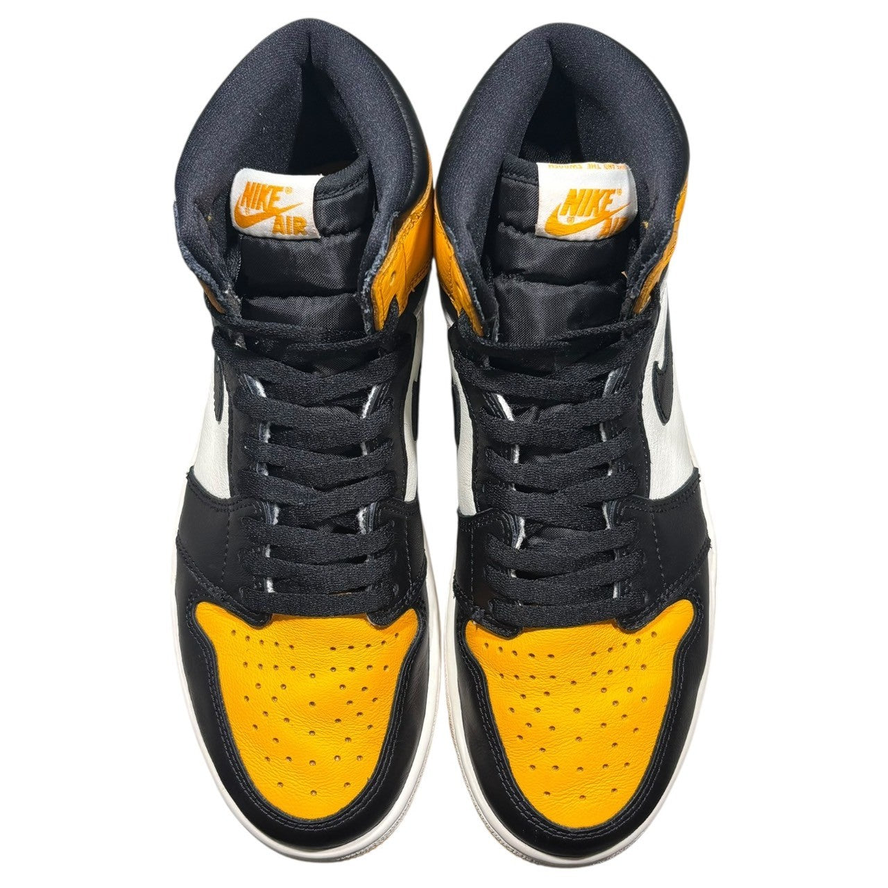NIKE(ナイキ) Air Jordan 1 Retro High OG "Taxi" エアジョーダンワン レトロ ハイ スニーカー 555088-711 27.0cm イエロー×ブラック