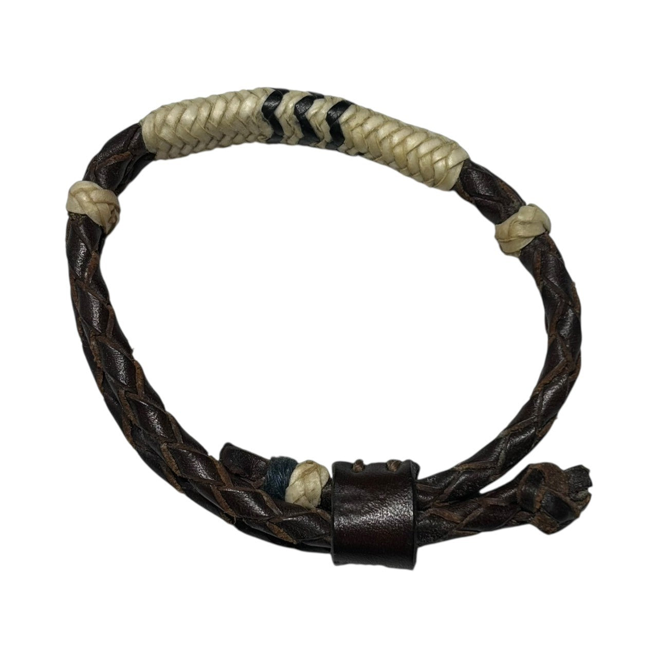 RRL(ダブルアールエル) Rawhide Leather Bracelet ローハイド レザー ブレスレット ブラウン