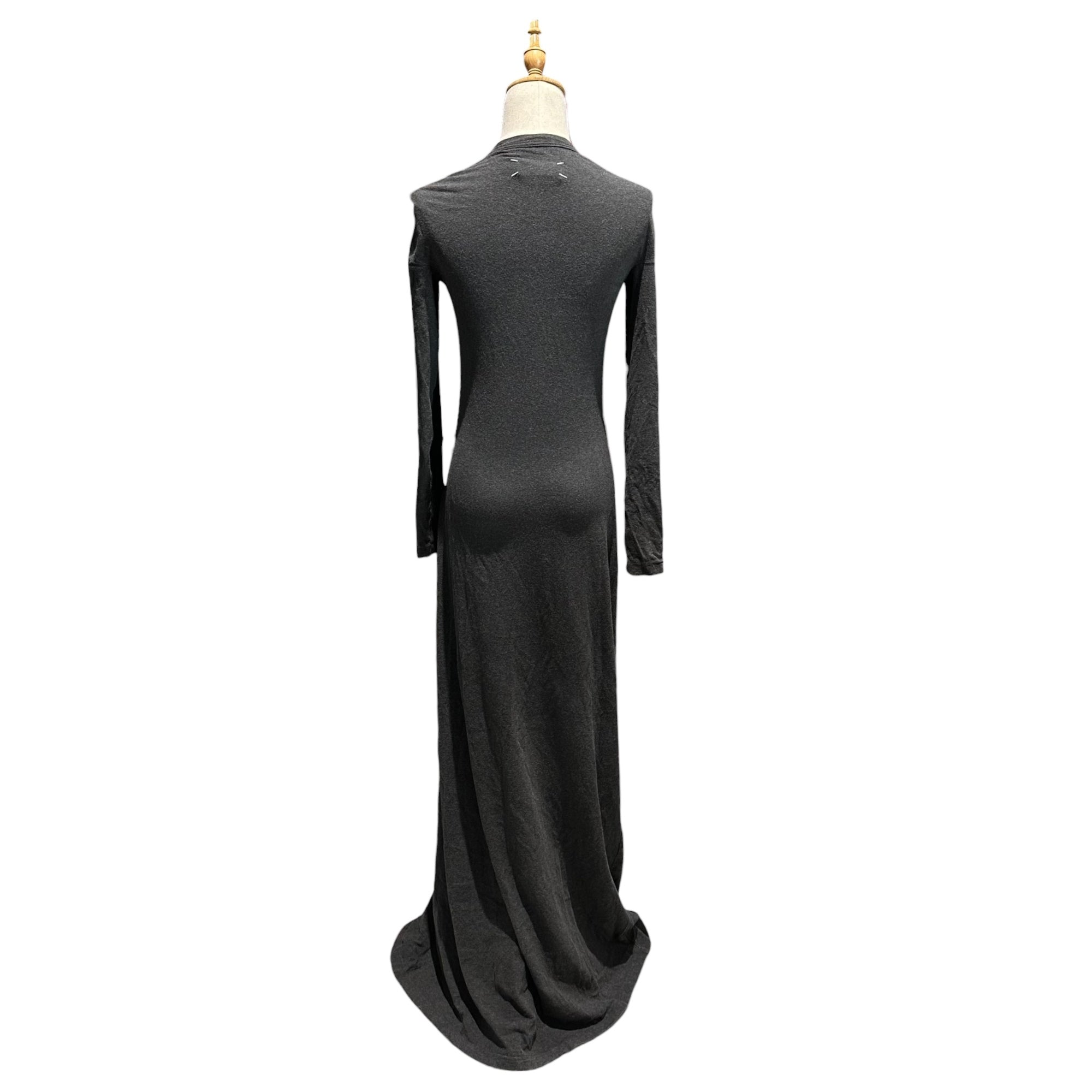 Maison Martin Margiela(メゾン マルタンマルジェラ) 1998AW Super Long T-Shirt Dress スーパー ロング カットソー ドレス 333-55506 S グレー 90's 90年代 アーカイブ 白タグ