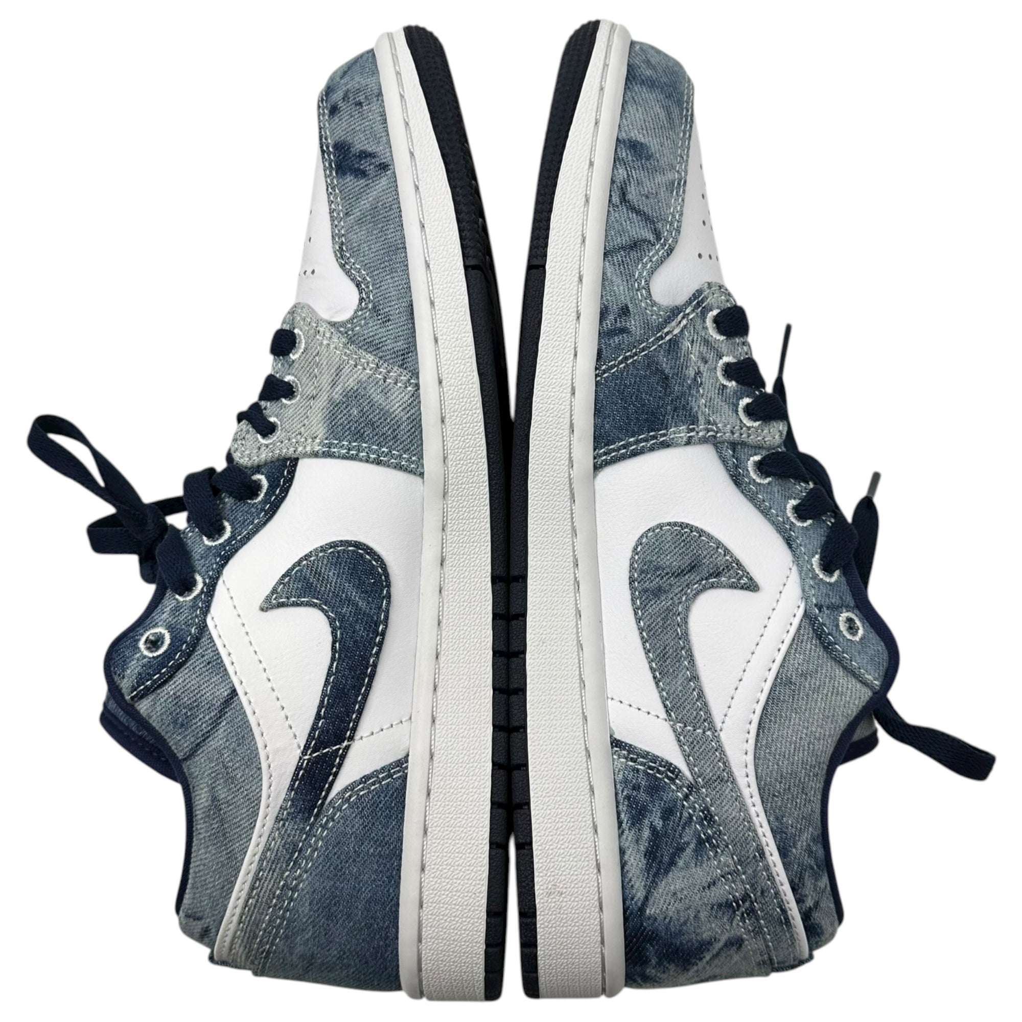 NIKE(ナイキ) Jordan Air Jordan 1 LOW SE "washed denim" エアジョーダン 1 ロー ウォッシュド デニム CZ8455-100 26.5cm ライトインディゴ×ホワイト ローカット スニーカー