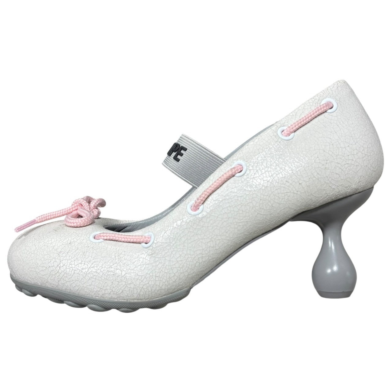 GRAPE(グレープ) PLATFORM PUMPS プラットフォーム パンプス 38(24.0cm) ライトグレー