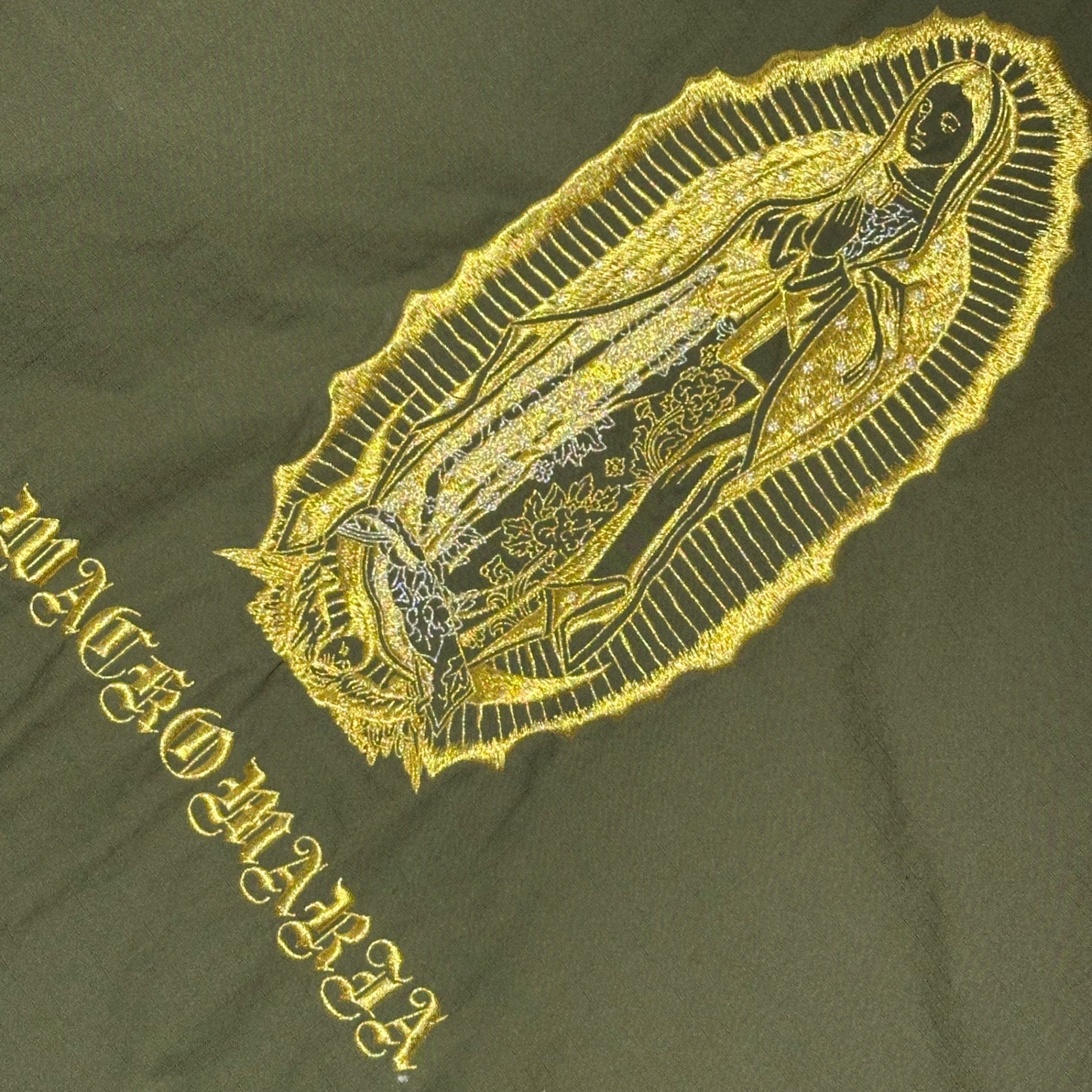 WACKO MARIA(ワコマリア) 21AW ARMY SHIRT TYPE 2 アーミー シャツ 21FW-WMO-ML24 S カーキ 21FW マリア刺繍 ジャケット