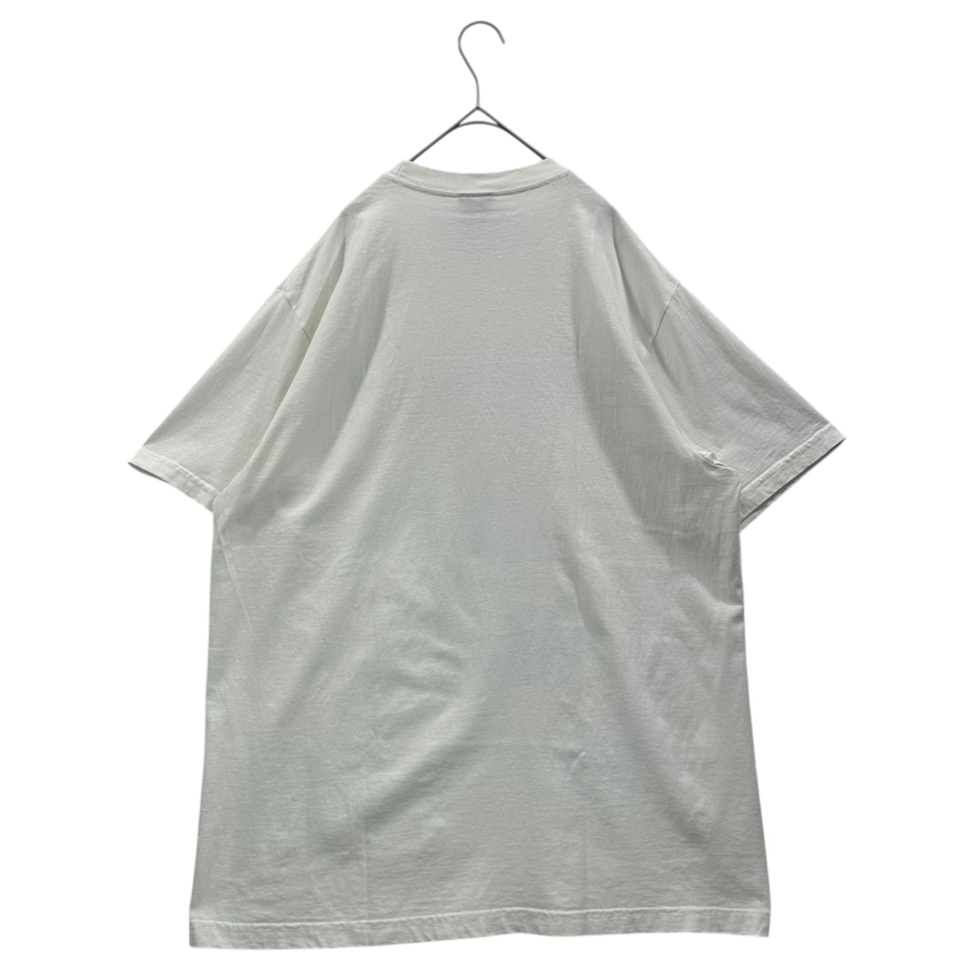 STUSSY(ステューシー) No.4 Pigment Dyed Tee ロゴ プリント Tシャツ L ホワイト USA製