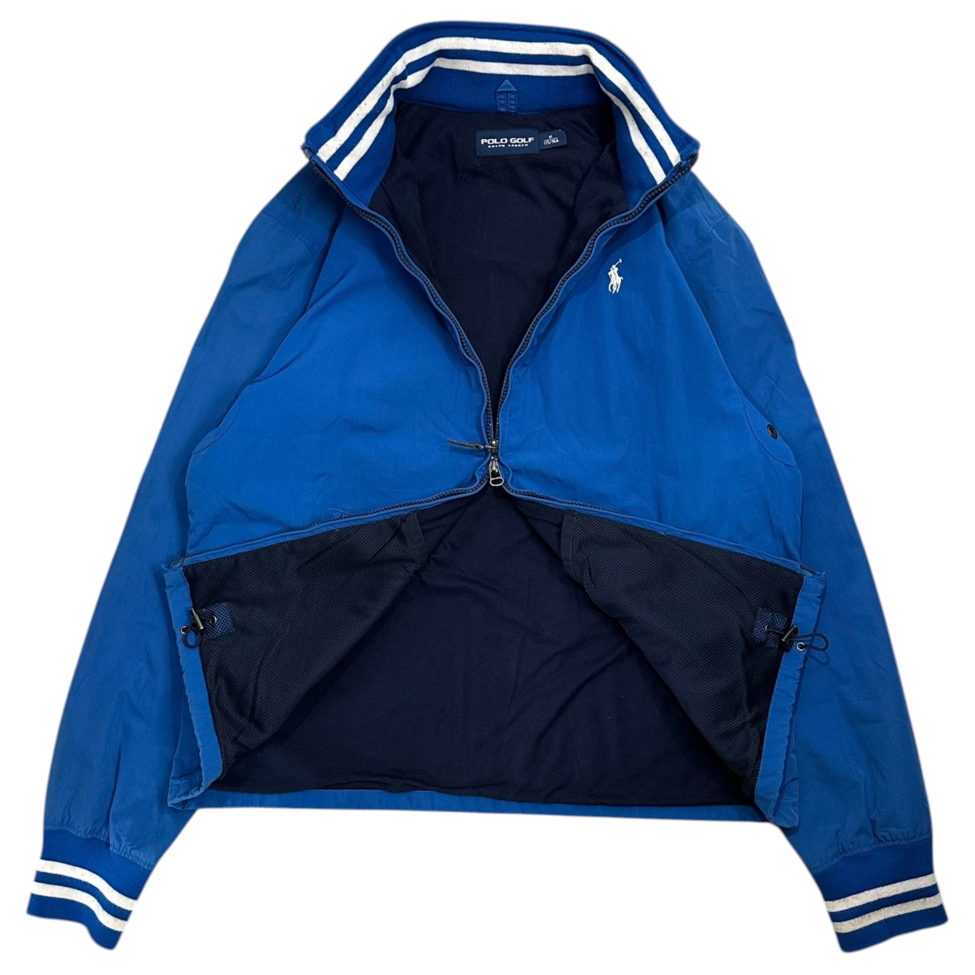 POLO GOLF RALPH LAUREN(ポロゴルフラルフローレン) Nylon Zip-Up Jacket ナイロン ジップアップ ジャケット 7287043LSWB5 M ブルー