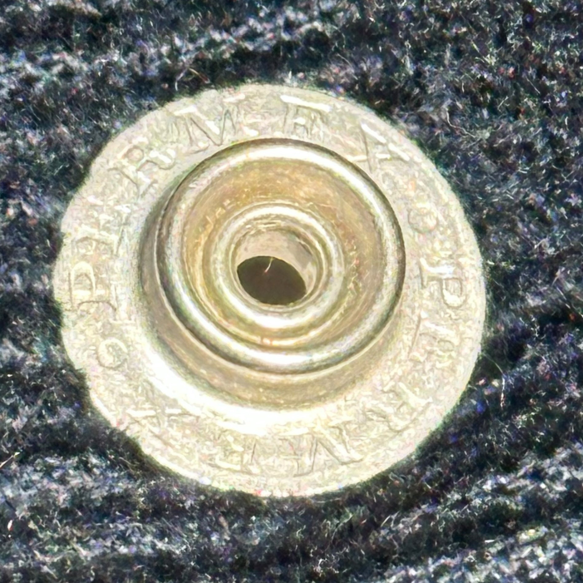 Ron Herman(ロンハーマン) Concho Button Suede Yoke Corduroy Down Jacket コンチョ ボタン スウェード ヨーク コーデュロイ ダウン ジャケット 表記無(Ｍ程度) ネイビー