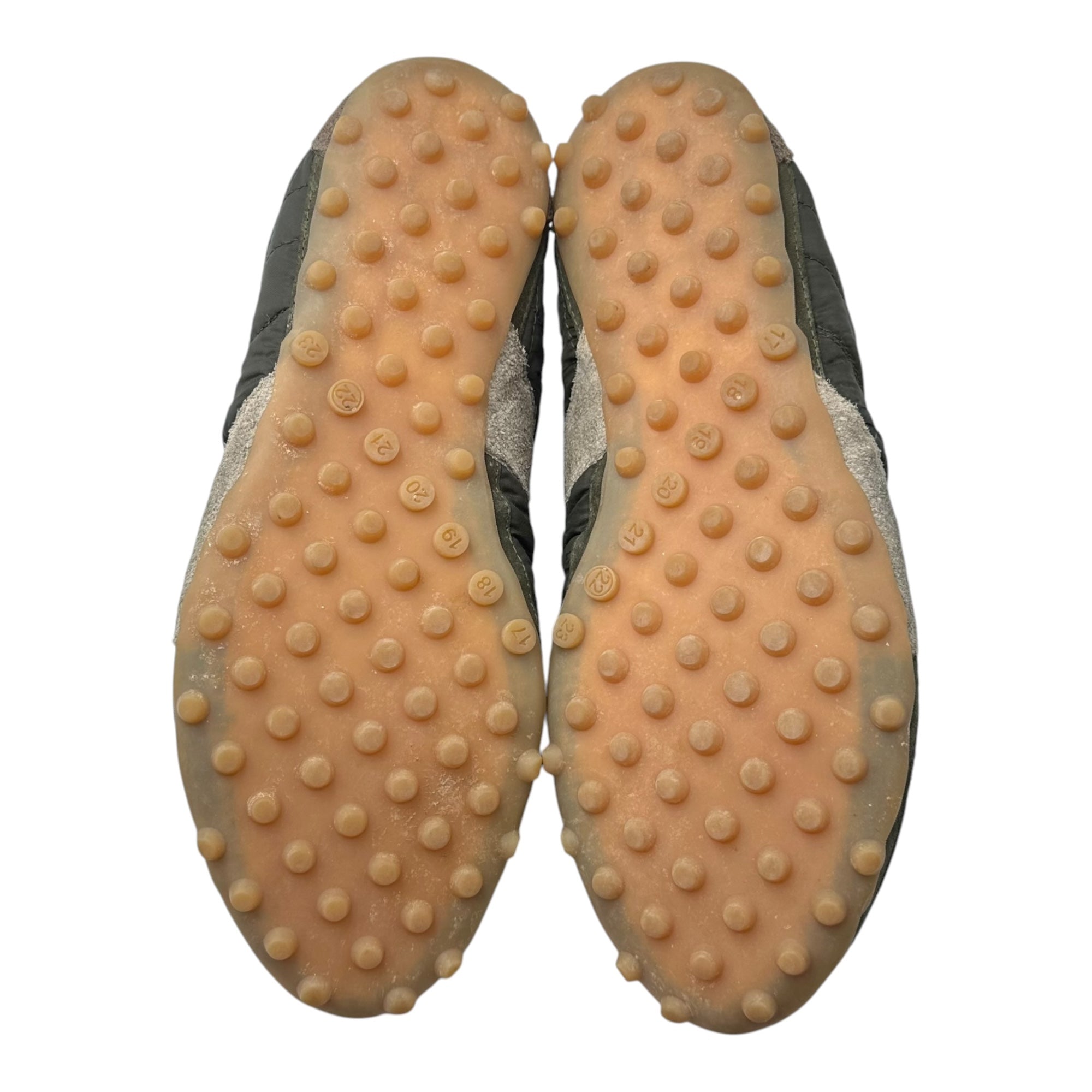 MAISON MARGIELA(メゾンマルジェラ) 25AW SPRINTERS LOW TOP スプリンターズ ローカット スニーカー S57WS0514 41 ダークグリーン×ホワイト