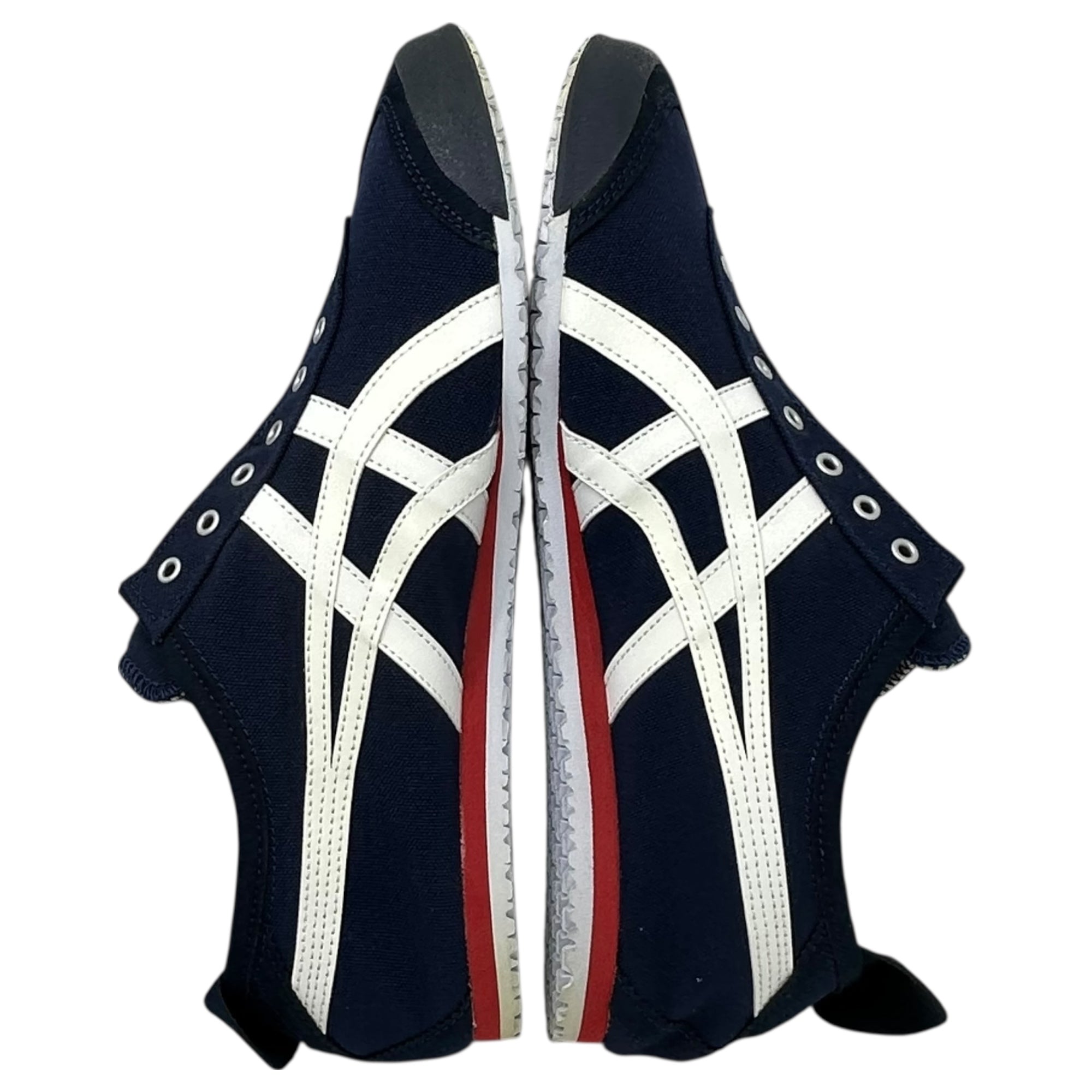 Onitsuka Tiger(オニツカタイガー) MEXICO 66 SLIP-ON メキシコ 66 スリッポン F580119 28.5cm ネイビー ローカット スニーカー