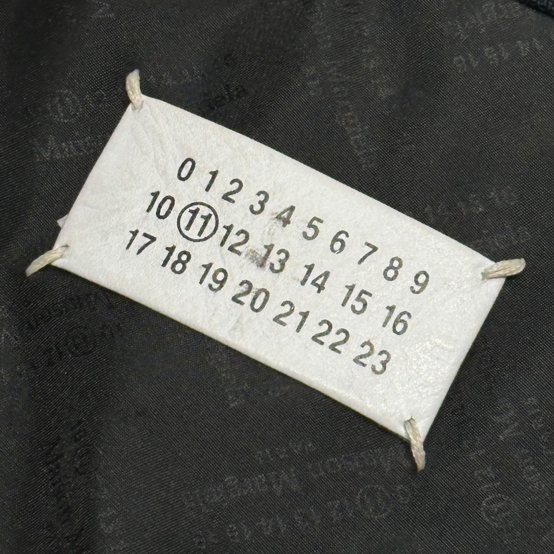 MAISON MARGIELA(メゾンマルジェラ) STEREOTYPE インサイドアウト トート バッグ S55WC0053 ネイビー