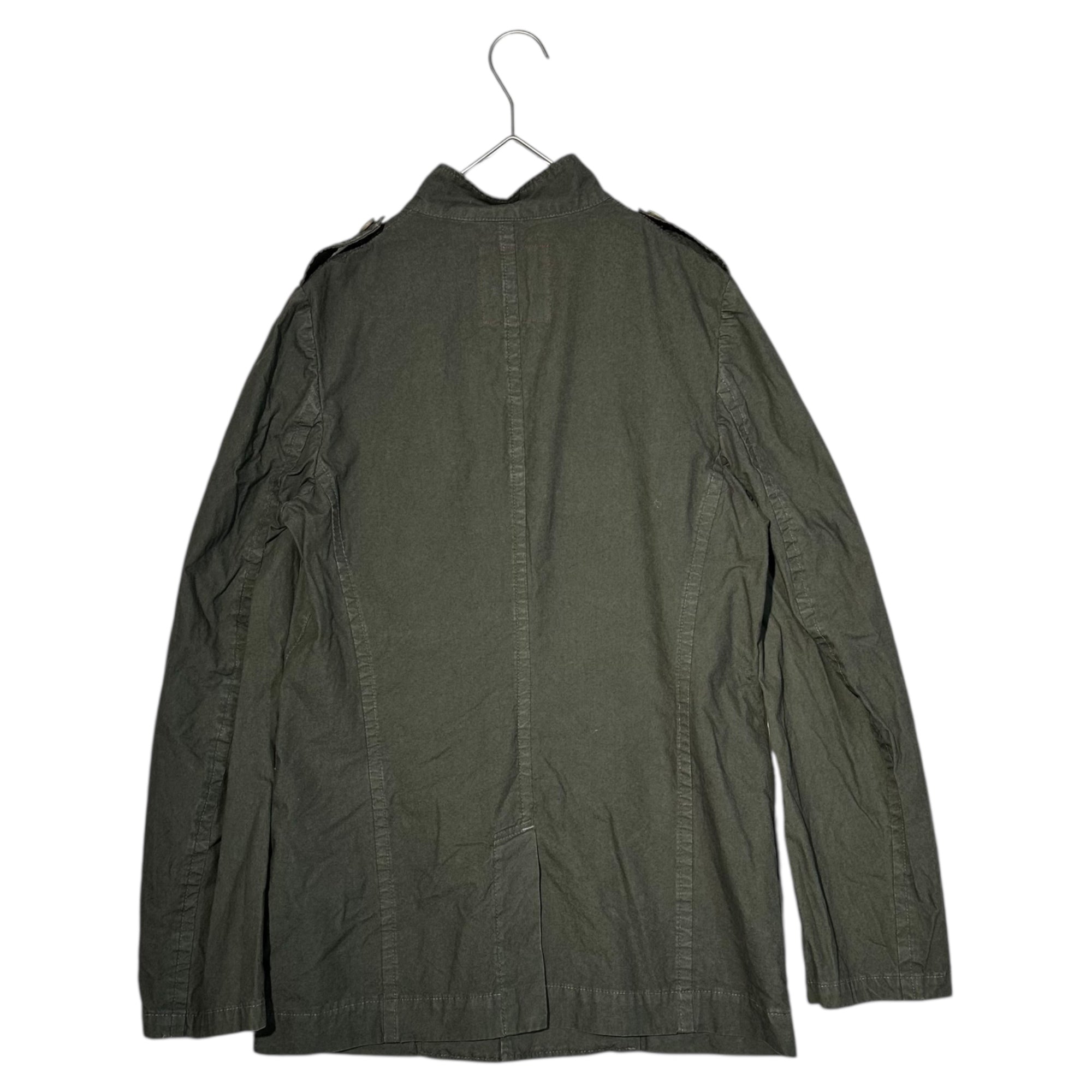 Y's Red Label(ワイズレッドレーベル) Military Design Cotton Jacket ミリタリー デザイン コットン ジャケット RM-J69-037 2(M程度) カーキ