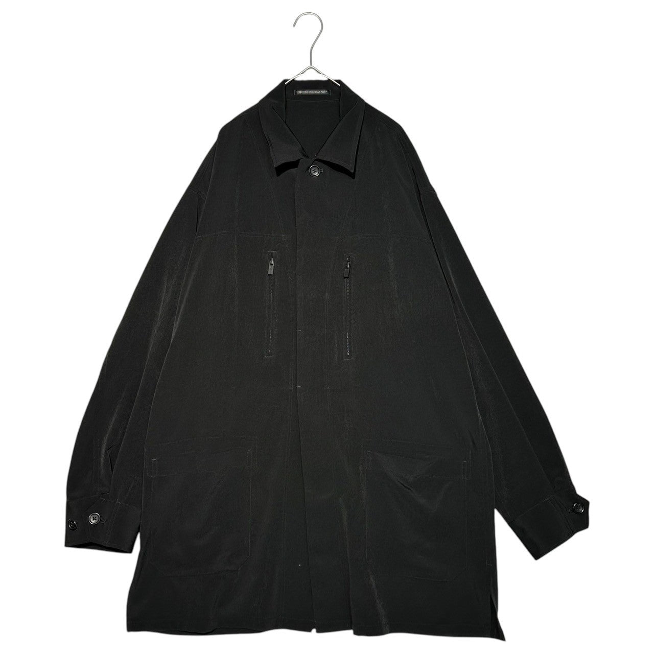 Yohji Yamamoto POUR HOMME レーヨン 半袖シャツ