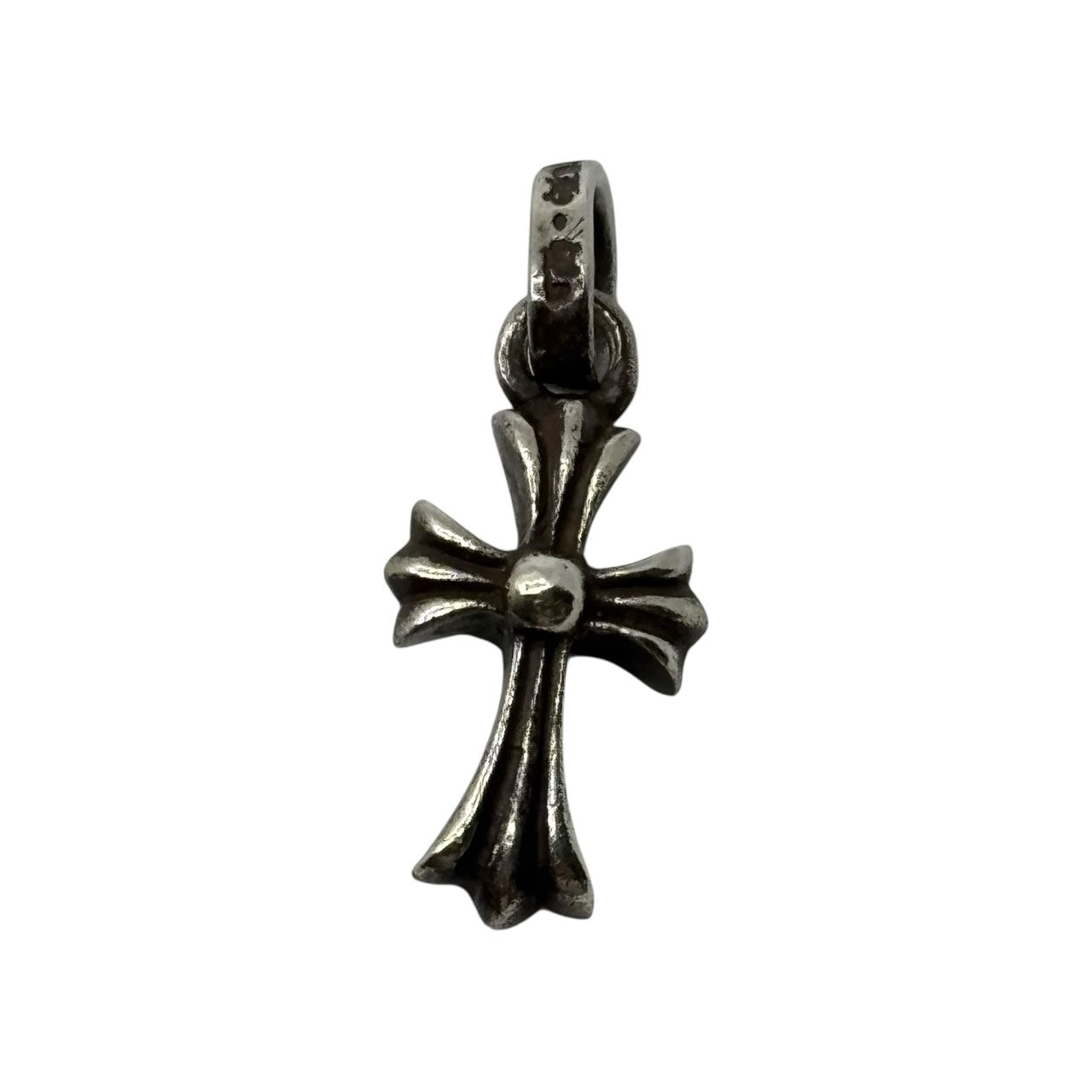 CHROME HEARTS(クロムハーツ) CH Cross Baby Fat Charm CH クロス ベイビー ファット チャーム シルバー ネックレス ペンダント トップ