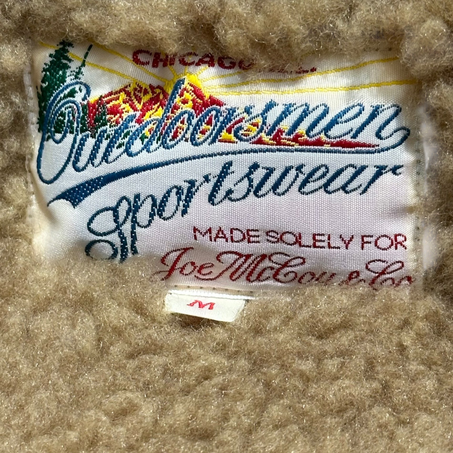 THE REAL McCOY'S(ザリアルマッコイズ) OUTDOOR ACRYLIC PILE CARDIGAN アウトドア アクリル パイル ジャケット ボア MJ21120 M ベージュ フリース