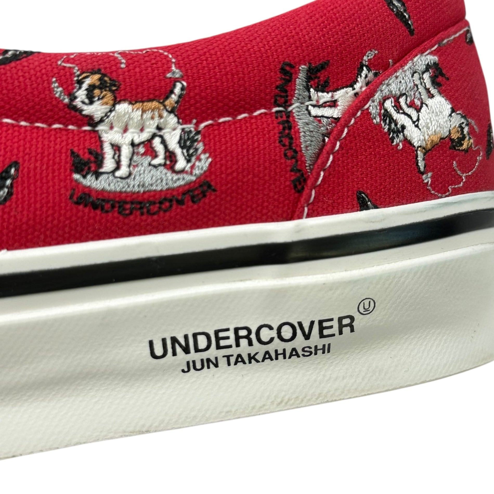 UNDERCOVER×VANS(アンダーカバー×バンズ) Otw Era 95 エラ 95 UC2E9F03 27.5cm レッド ローカット スニーカー
