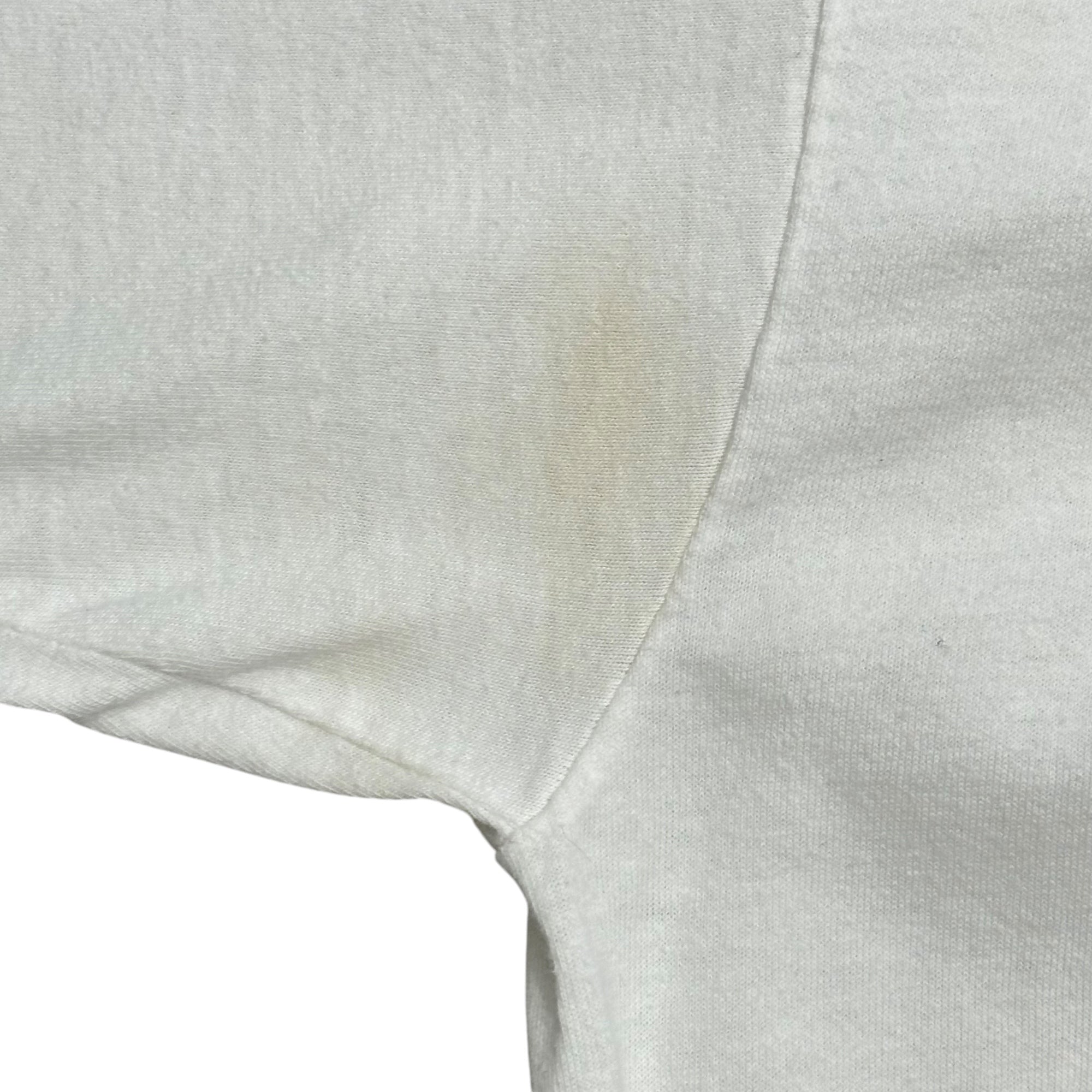 ELECTRIC COTTAGE(エレクトリックコテージ) Earth Graphic S/S T-Shirt アース グラフィック 半袖 Tシャツ M ホワイト×カーキ×ネイビー