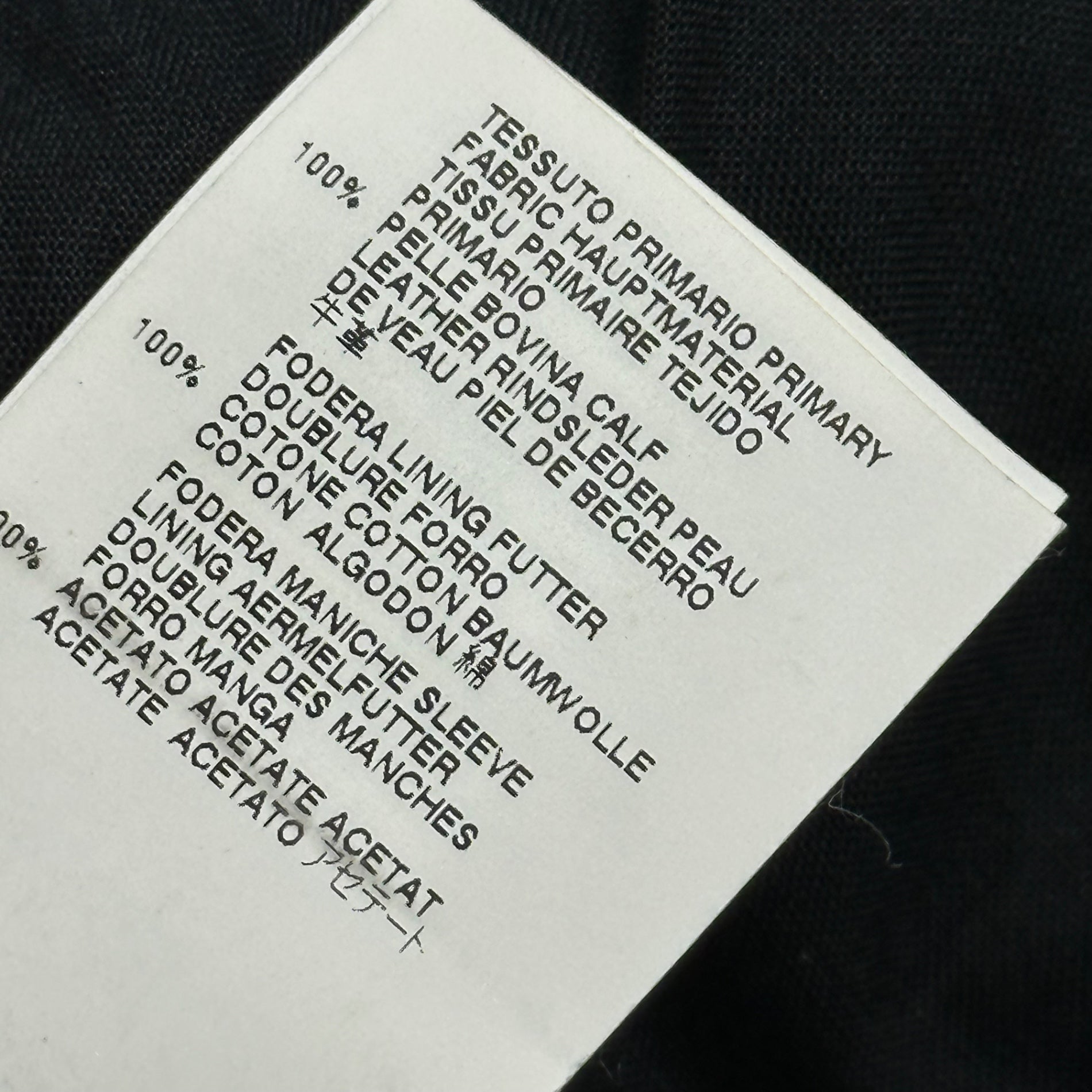 Maison Martin Margiela(メゾン マルタンマルジェラ) 2011AW 5-ZIP LEATHER JACKET - Cowhide 5ジップ ライダース ジャケット 牛革 S30AM0203 44(XS程度) ブラック レザー 八の字