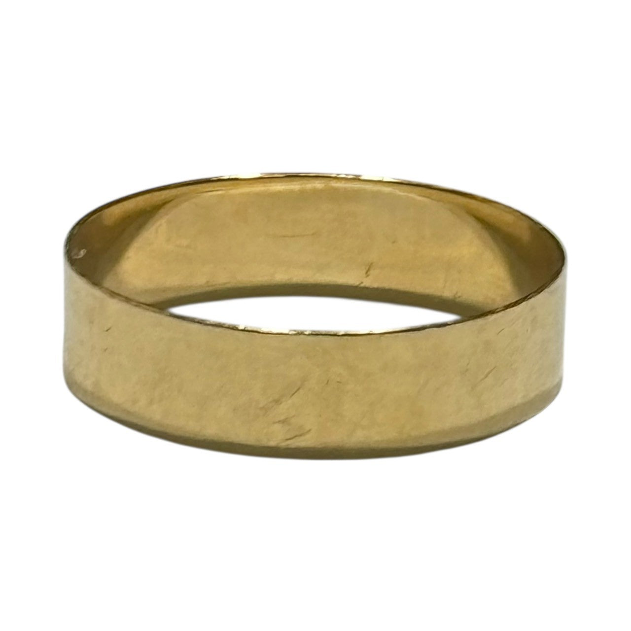 SHIHARA(シハラ) K18 Plate Ring 5.0 プレート リング 15号 ゴールド 指輪