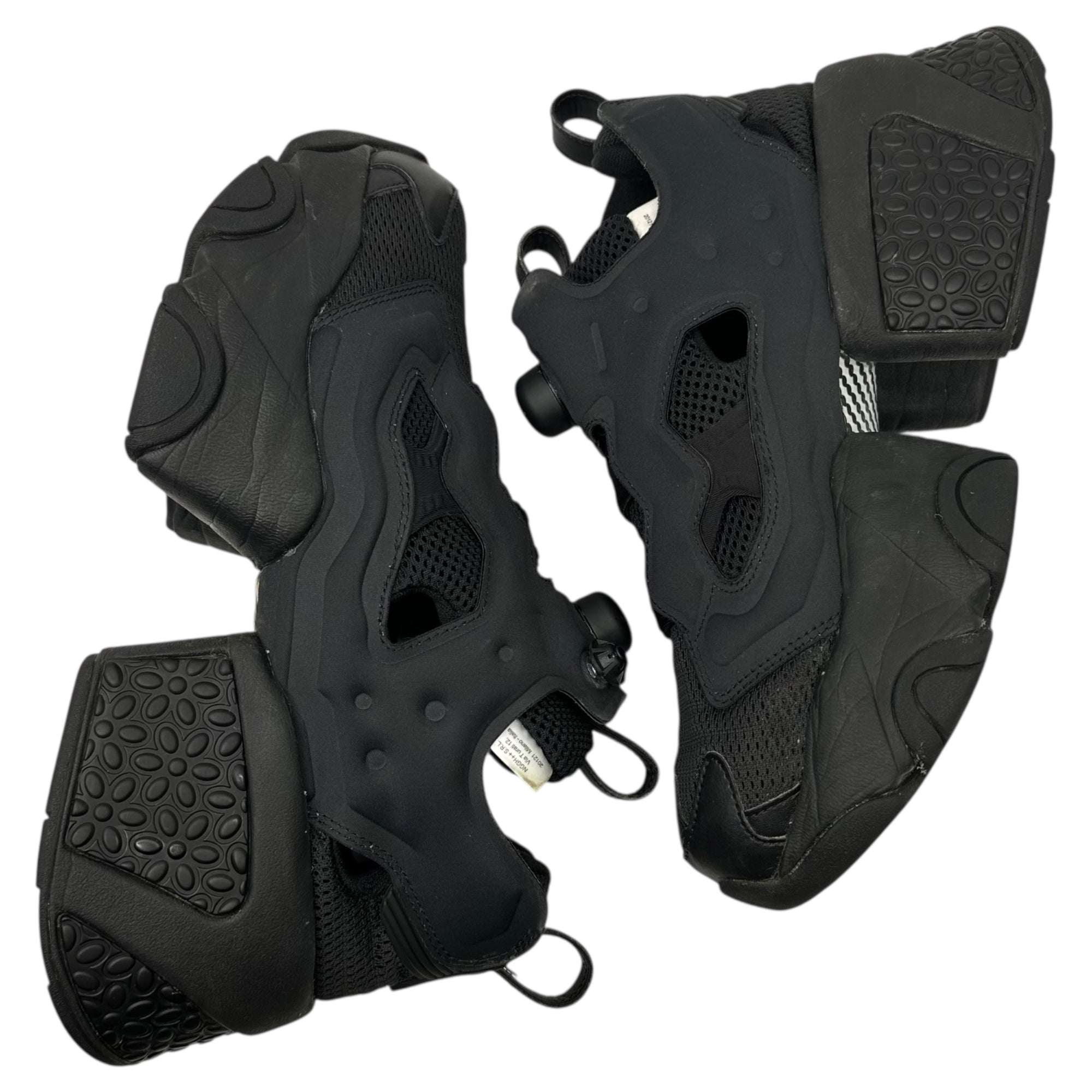 noir kei ninomiya×Reebok(ノワールケイニノミヤ×リーボック) 24AW INSTA PUMP PLATFORM インスタ ポンプ プラットフォーム RMIA06ZC99MAT0011000 27cm ブラック 厚底スニーカー 箱付