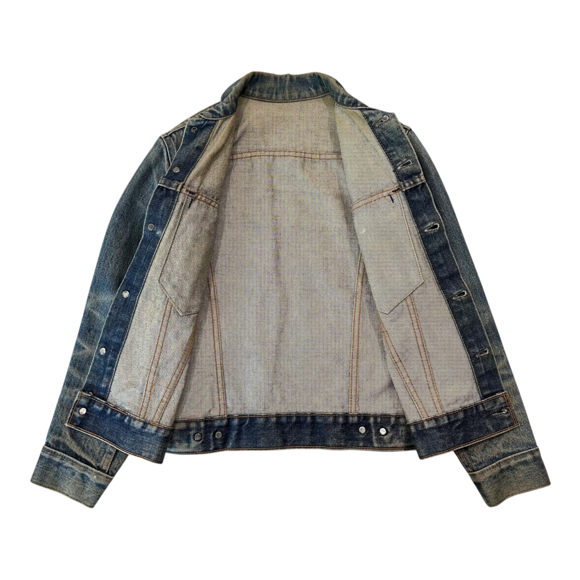Levi's(リーバイス) 60's 70505 Tracker Denim Jacket 4th トラッカー デニム ジャケット 表記無(XS程度) インディゴ 推定60年代 ヴィンテージ