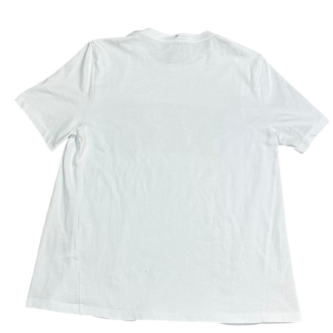 MONCLER GRENOBLE(モンクレール グルノーブル) MAGLIA GIROCOLLO LOGO T-SHIRT ロゴ Tシャツ E20988051850 83927 M ホワイト×ブラック×レッド