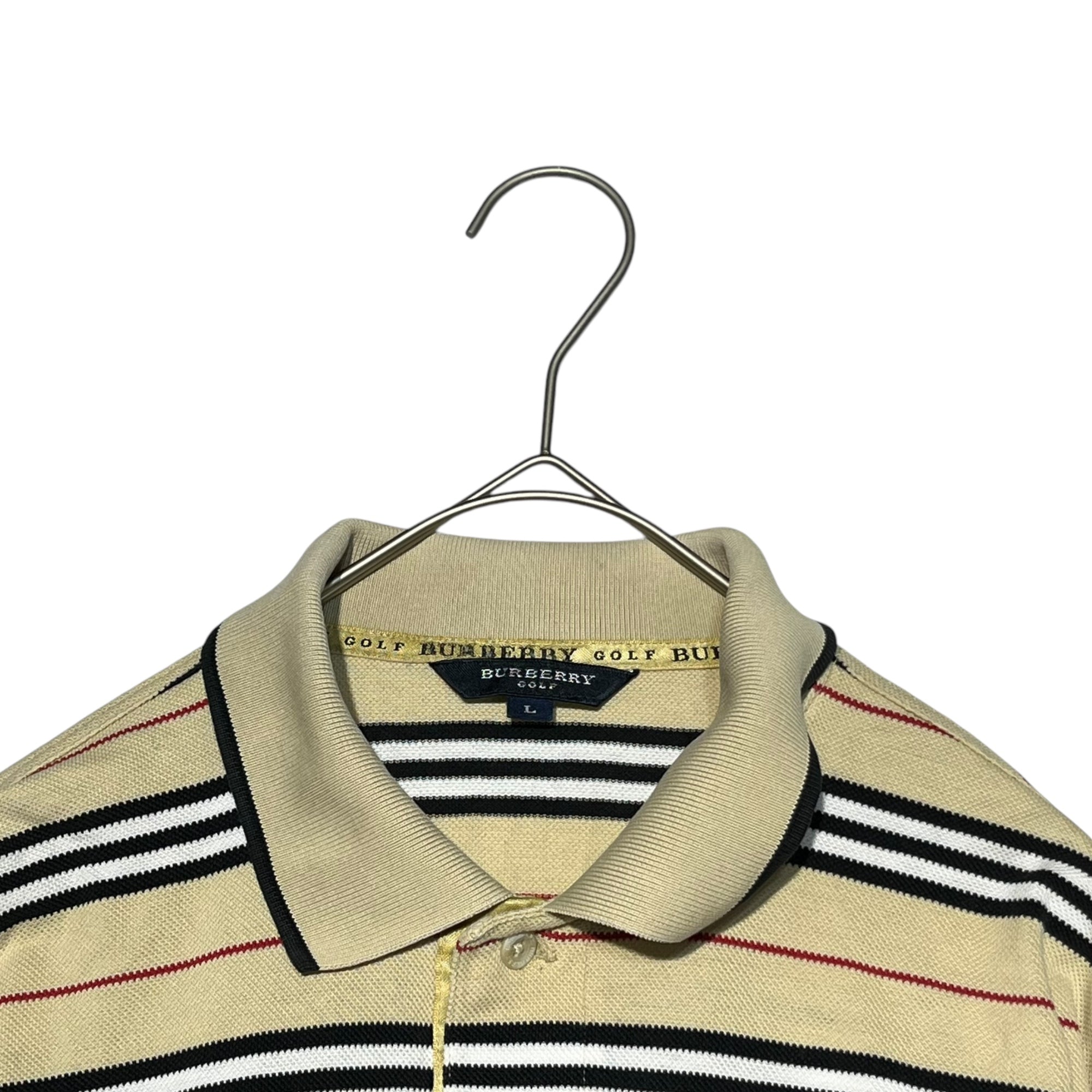 BURBERRY GOLF(バーバリーゴルフ) ポロシャツ BFV11-416-50 L ベージュ