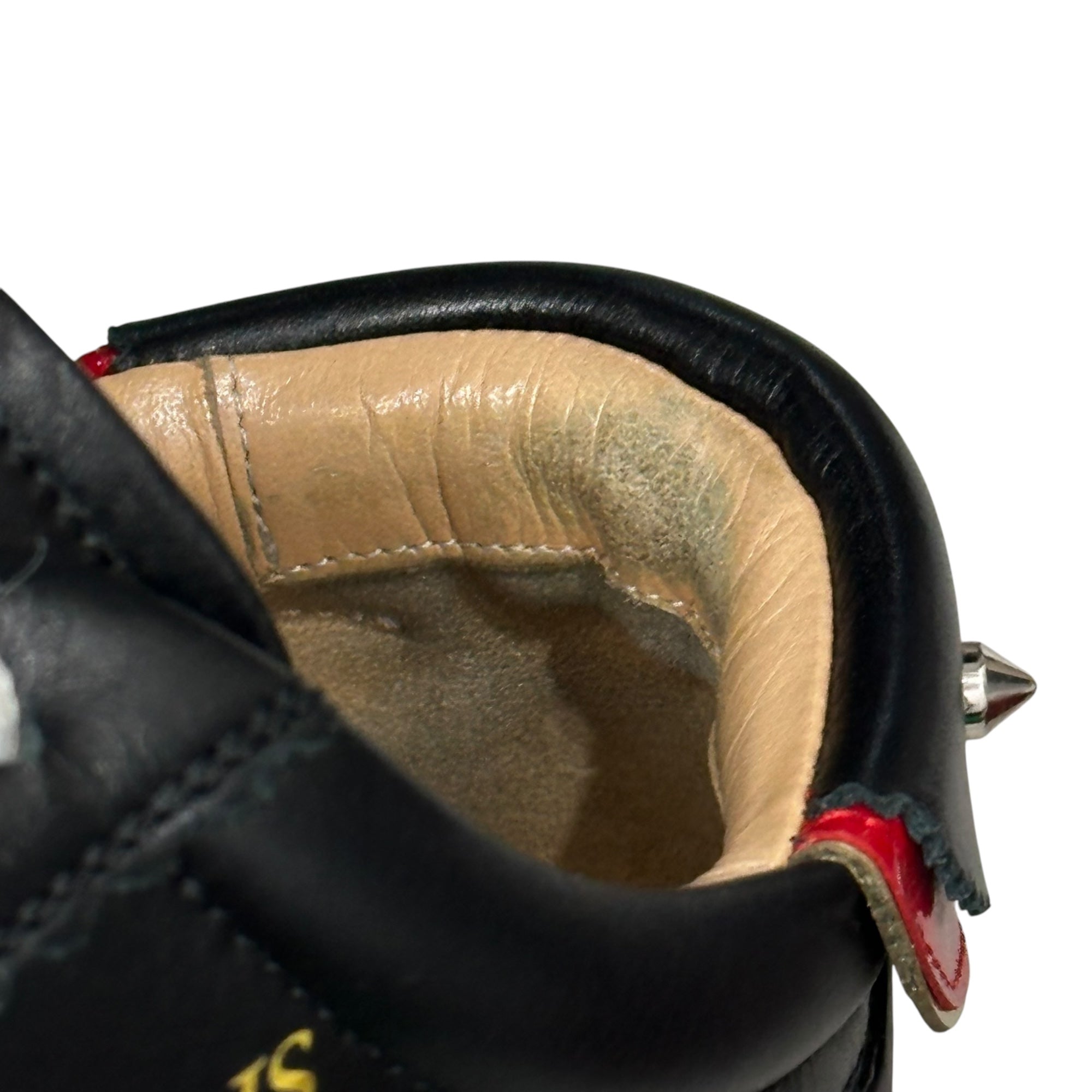 Christian Louboutin(クリスチャンルブタン) LOUBISHARK FLAT ルビシャーク 厚底 スニーカー 35 ブラック×レッド