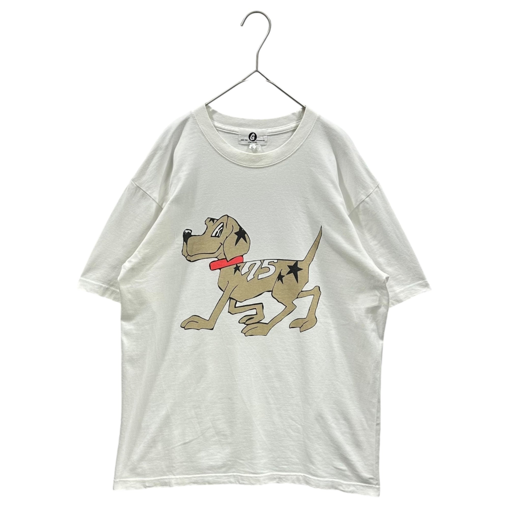 GOODENOUGH(グッドイナフ) 2015's Beagle dog print s/s T-shirt ビーグル犬 プリント 半袖 Tシャツ L ホワイト