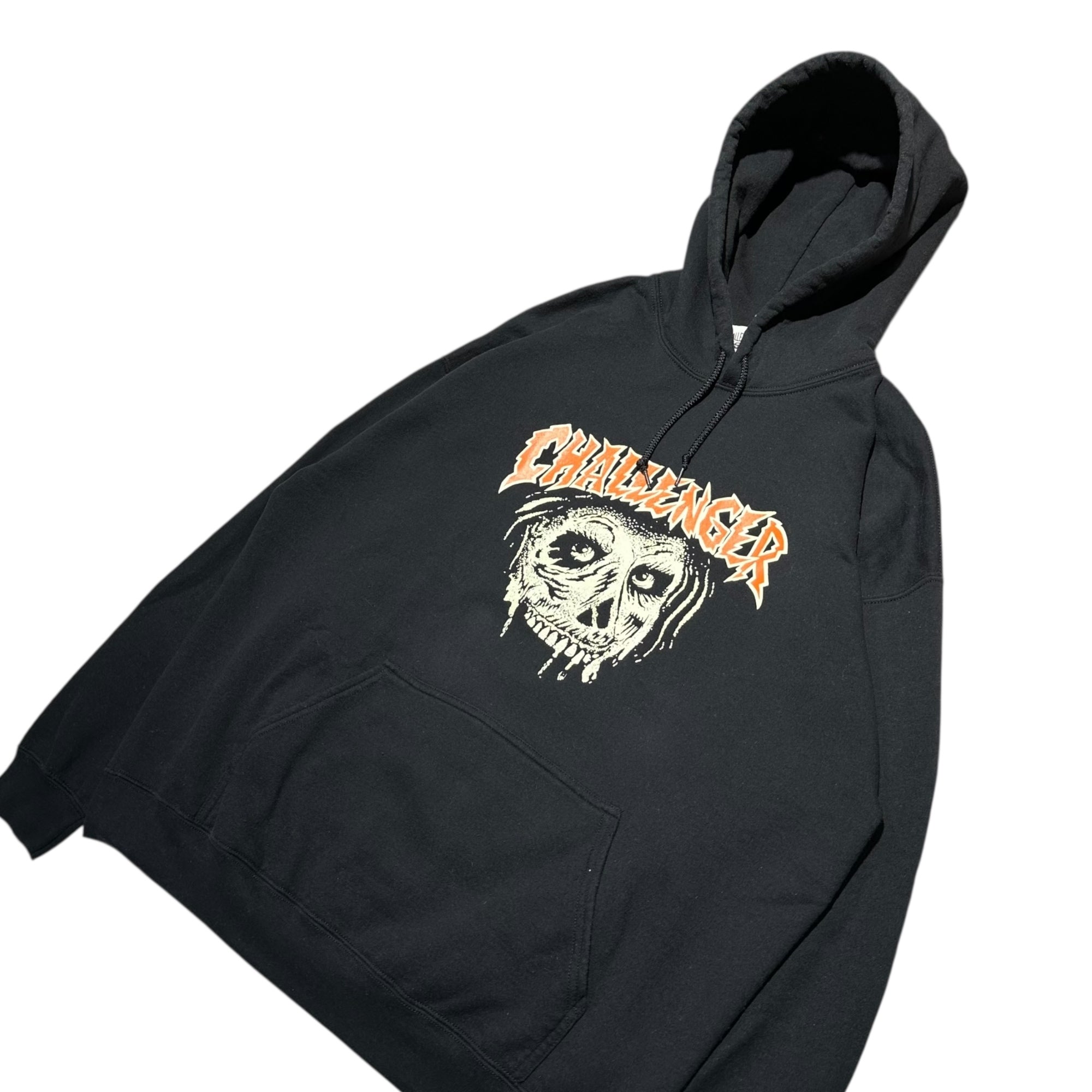 CHALLENGER(チャレンジャー) Zombie Hoodie ゾンビ フーディ XL ブラック プルオーバー パーカー