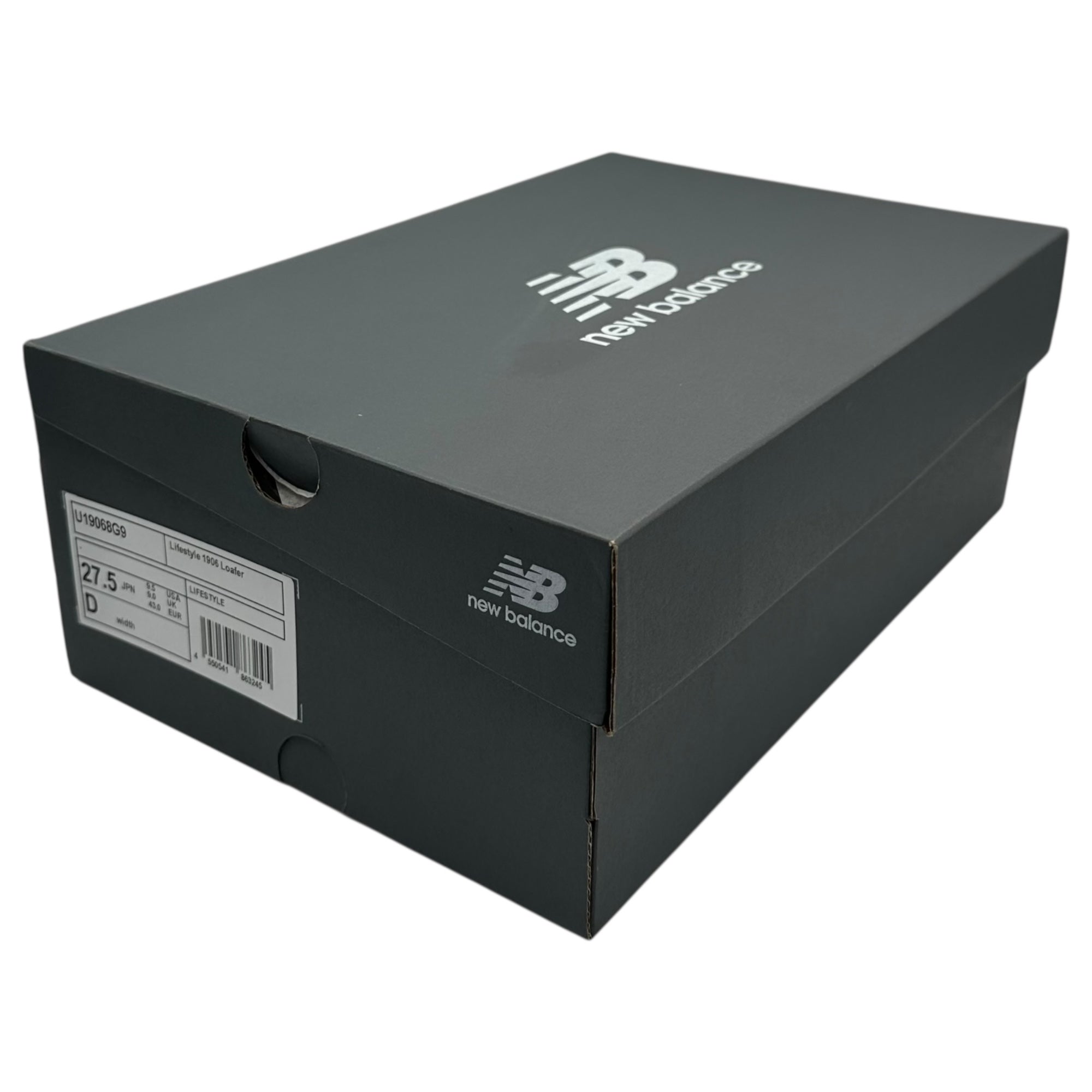 NEW BALANCE(ニューバランス) 1906L “Black/Angora” ローファー スニーカー U19068G9 27.5cm ブラック×ホワイト コンビ