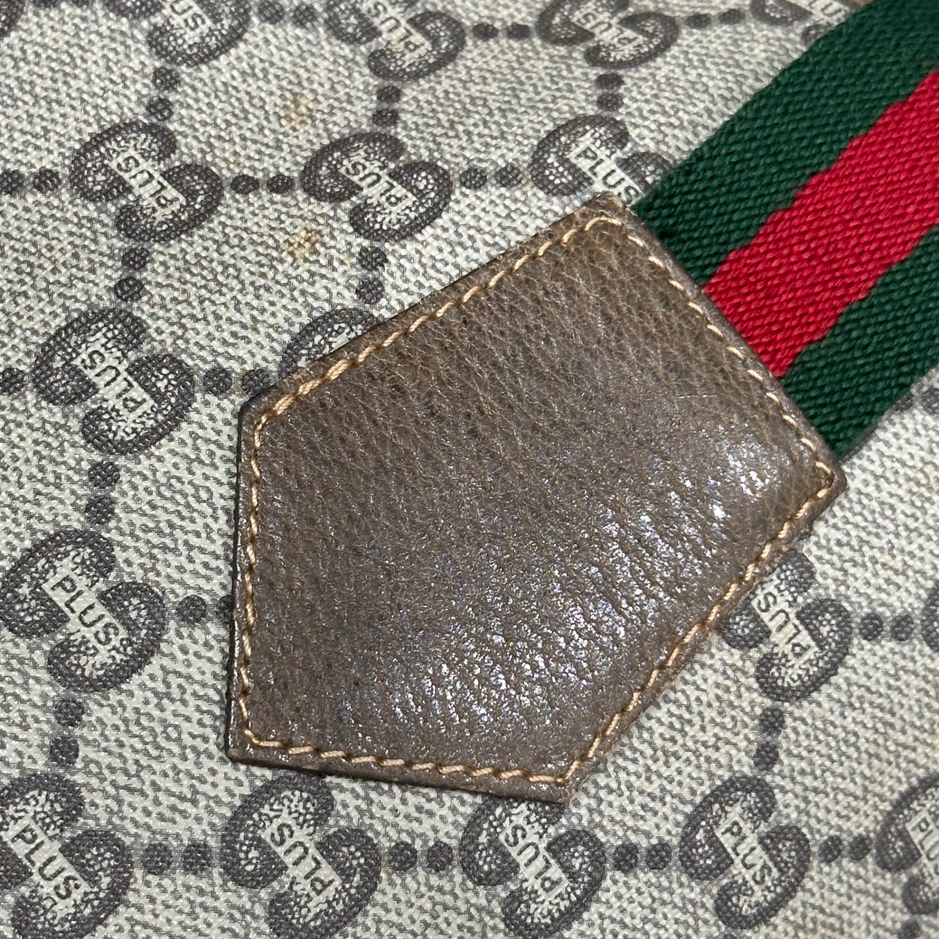 Gucci Plus(グッチプラス) Vintage GG PLUS Tote Bag ヴィンテージ GGプラス トート バッグ ベージュ