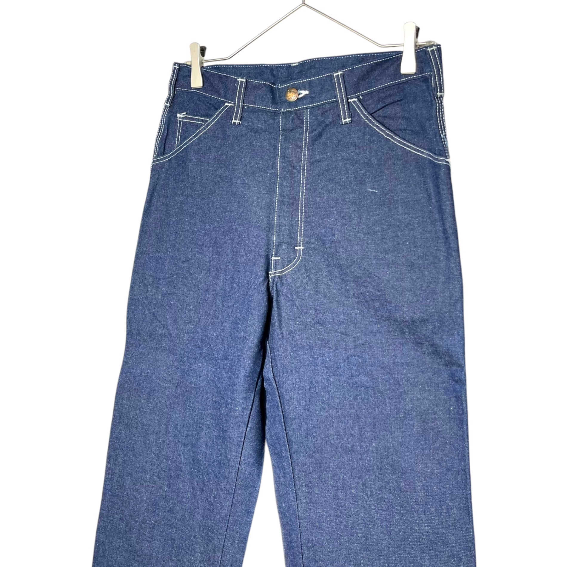 BIGMAC(ビックマック) 80's Deadstock painter denim pants デッドストック ヴィンテージ ペインター デニム パンツ 545-1993L 30×36 インディゴ TALON ジップ USA製