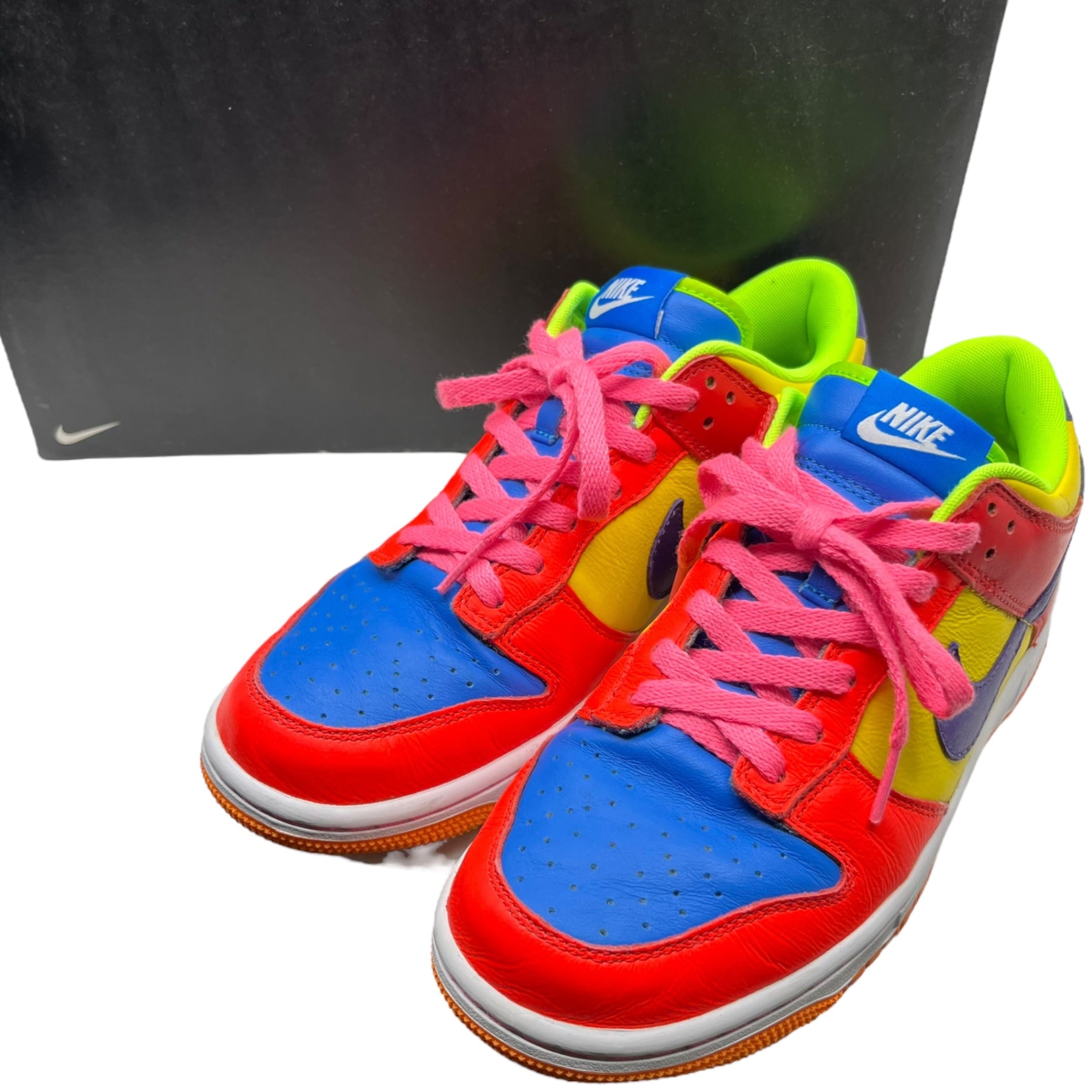 NIKE(ナイキ) NIKEiD DUNK LOW ダンクロー 605284-991 26.5cm マルチカラー ローカット　スニーカー カラフル