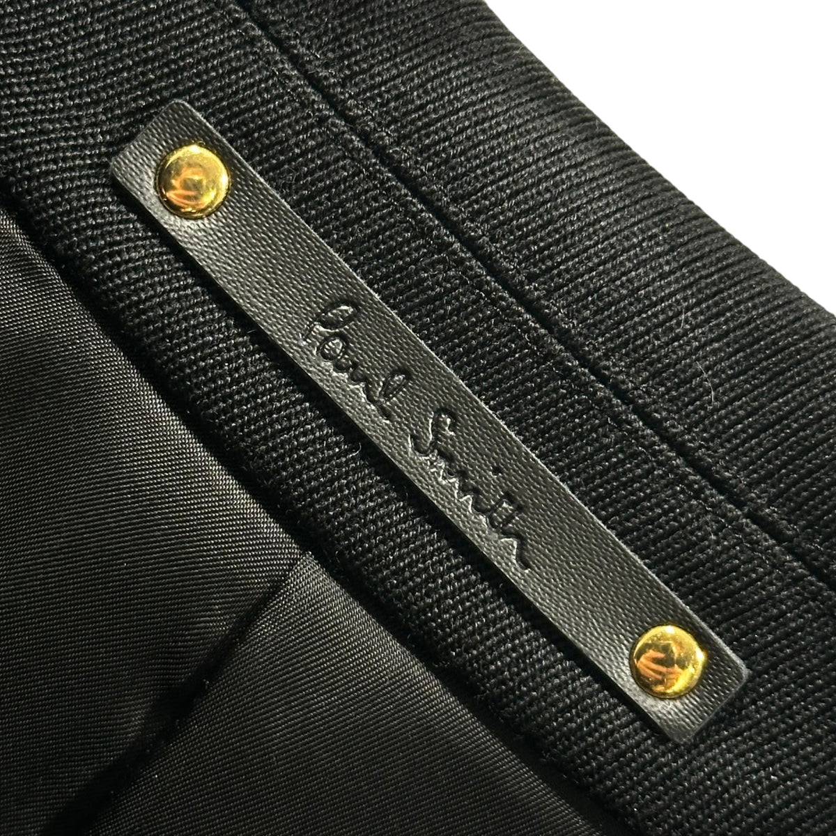 PAUL SMITH(ポールスミス) 2019AW Side-Belt Boa Chester Coat サイド ベルト ボア チェスター コート PF-IS-71439 L ブラック×ブルー 648T