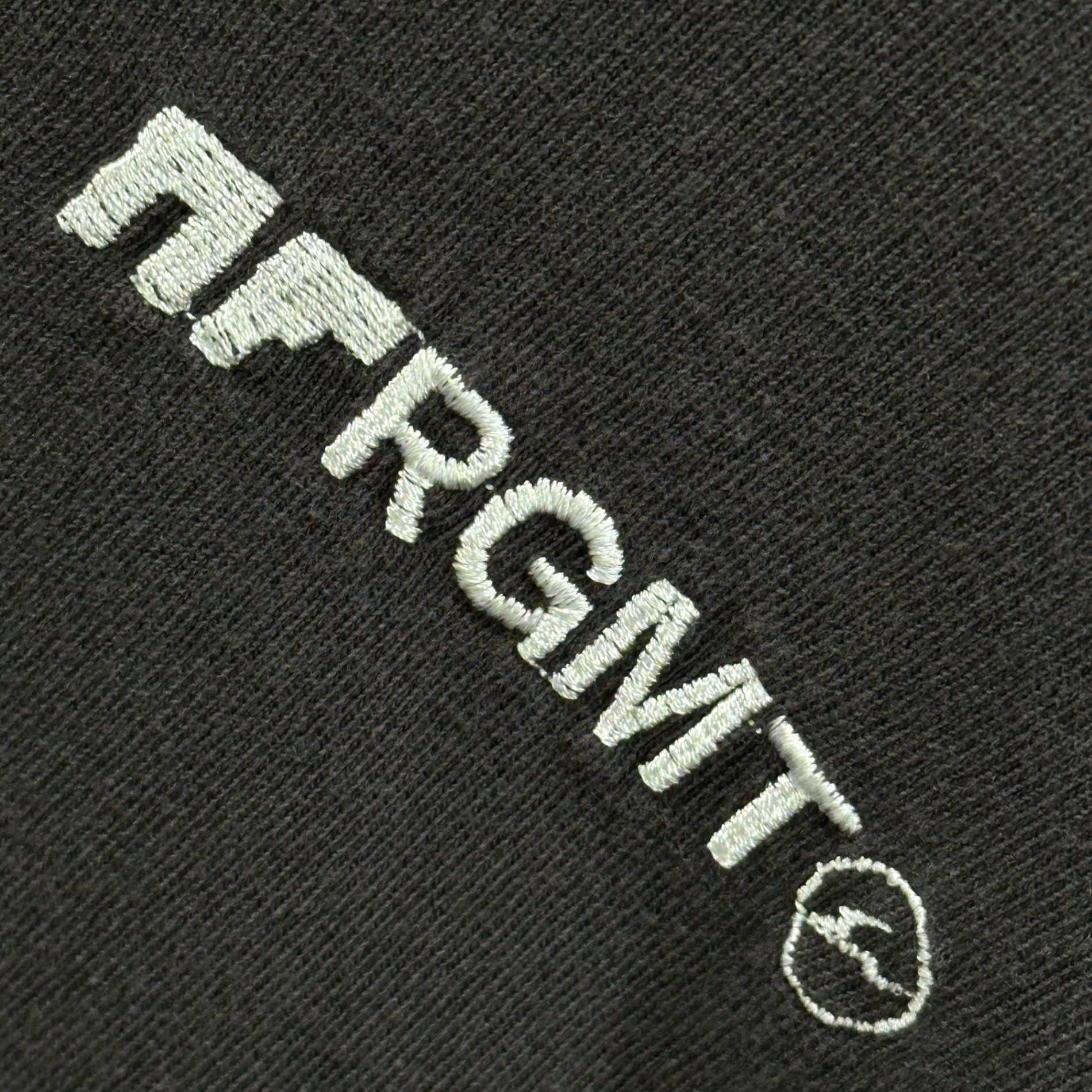 NF×fragment design (NF×フラグメントデザイン) 2022SS UNIFORM Tee ユニフォーム  半袖 Tシャツ L ダークグレー