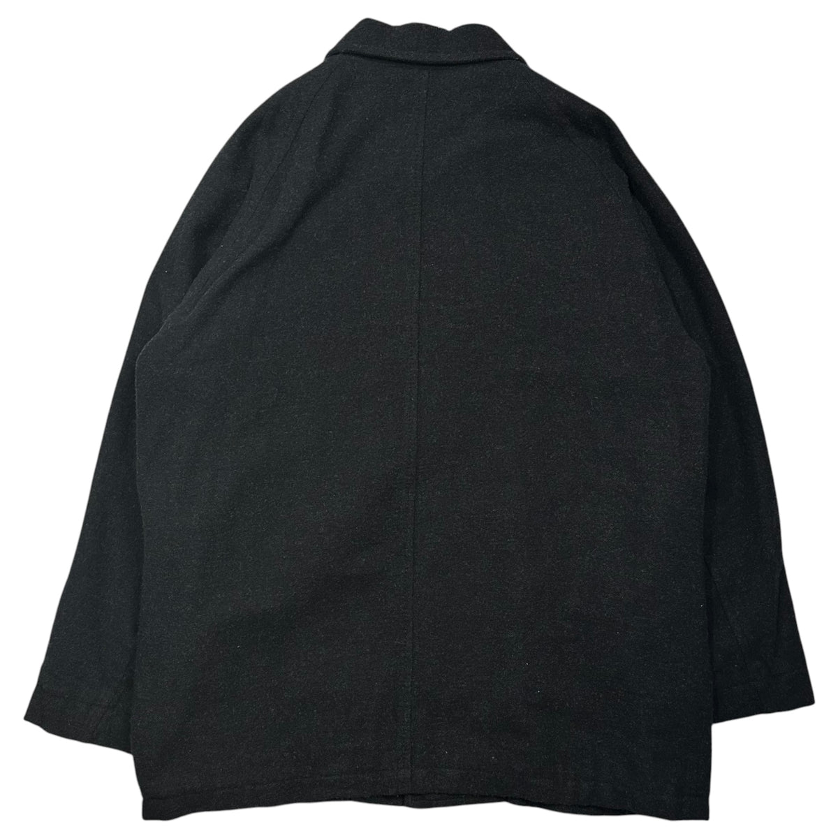kaval(カヴァル) Wo/Li Short Coat ウール リネン ライナー付 ショート コート L ブラック