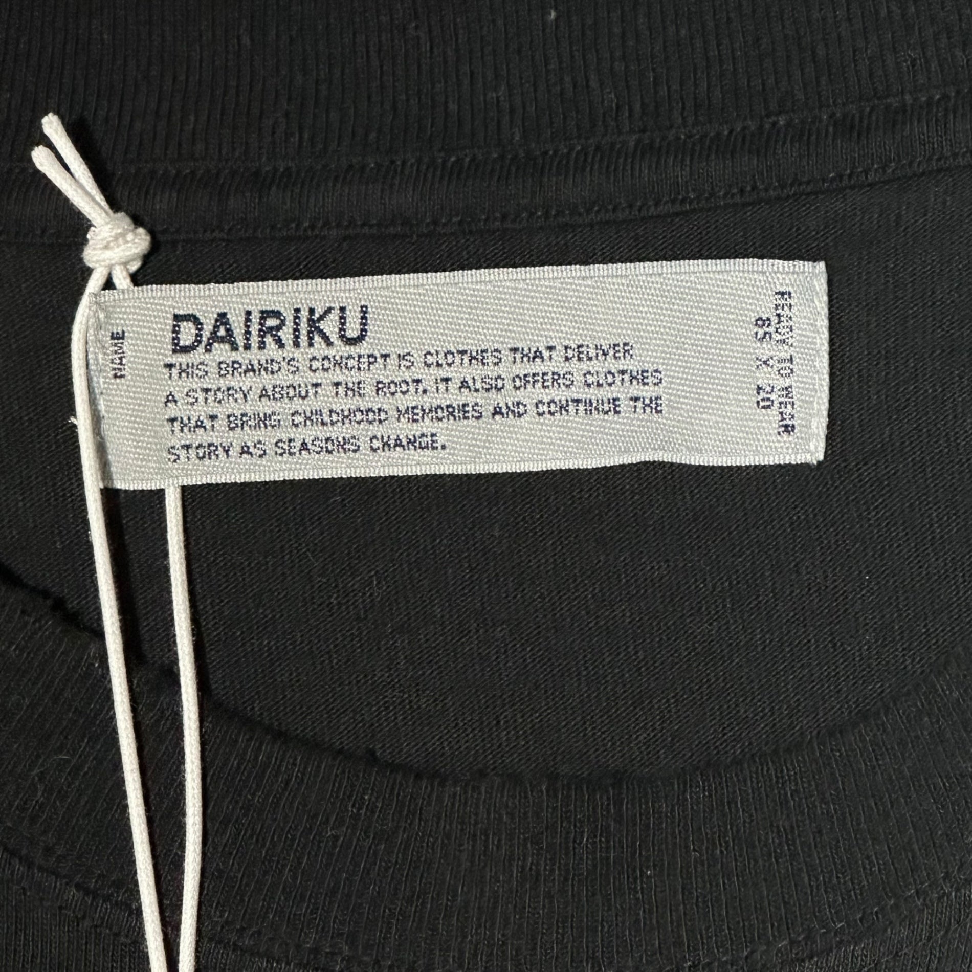 DAIRIKU(ダイリク) 24SS “GREMLiNS” L-S TEE グレムリン 長袖 Tシャツ 24SS C-15 FREE ブラック カットソー