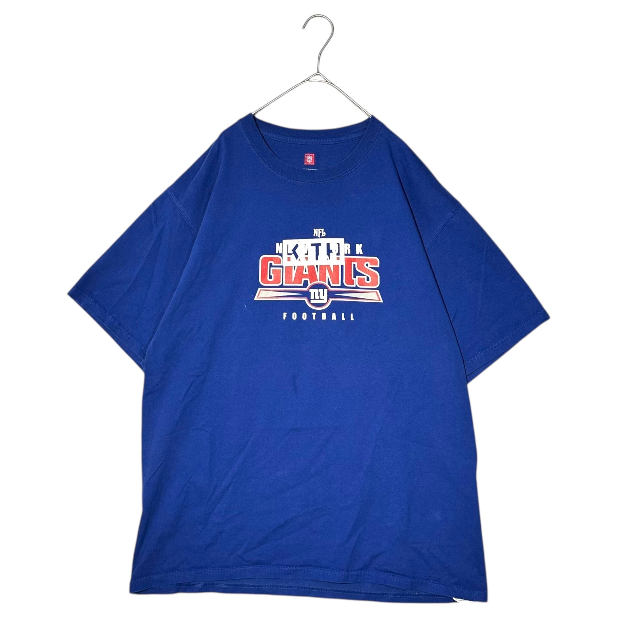 KITH(キス) KITH TOKYO限定 ”New York Giants” LOGO Tee 古着 リメイク ニューローク ジャイアンツ Tシャツ L ブルー