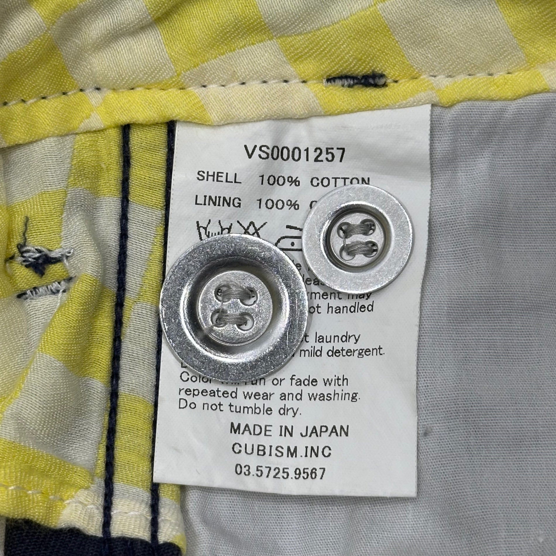 VISVIM(ビズビム/ヴィズヴィム) HIGH-WATER CHINO ハイウォーター チノ パンツ VS0001257 M ダークネイビー