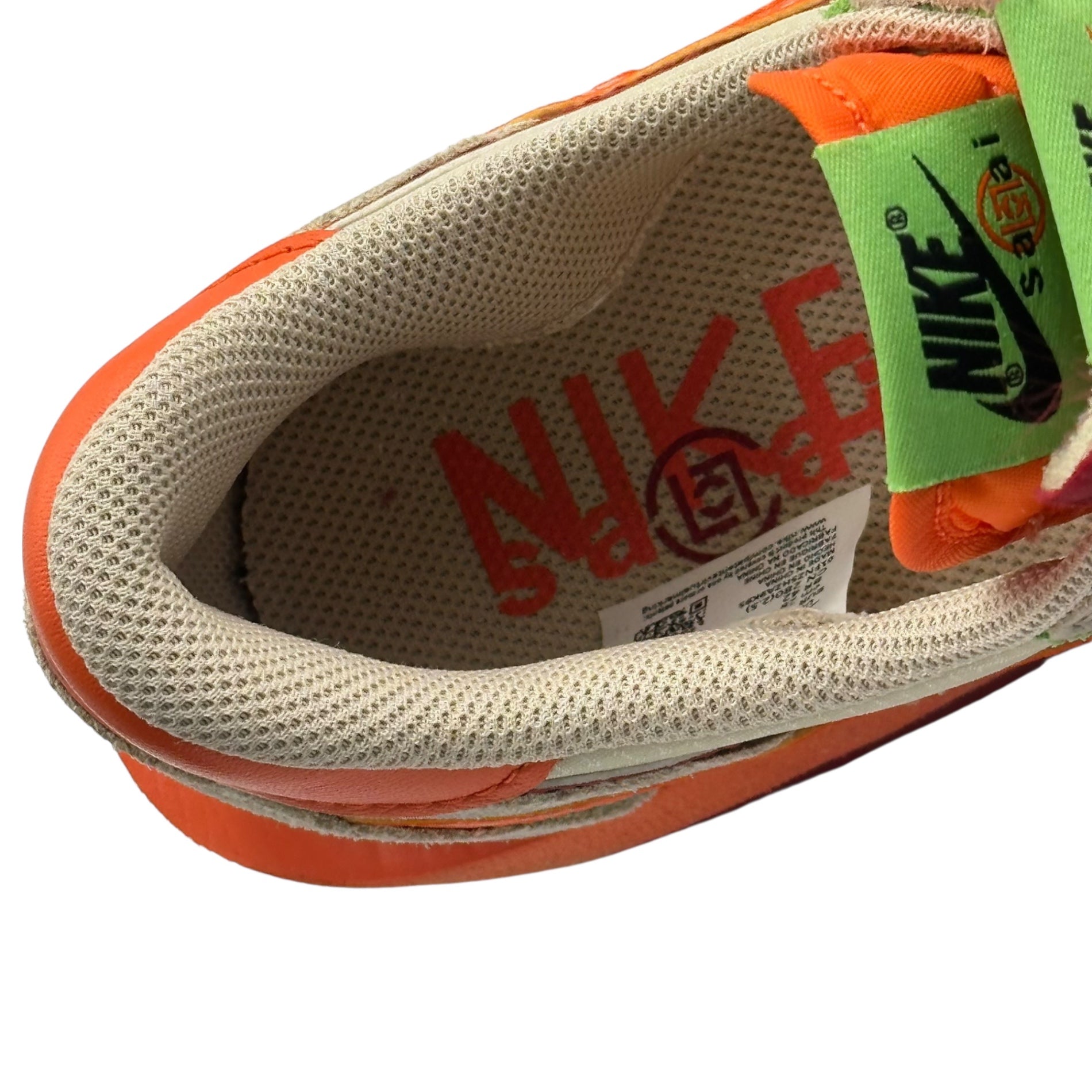 NIKE × SACAI(ナイキ × サカイ)   LD Waffle "Orange Blaze" エルディー ワッフル オレンジ ブレイズ スニーカー DH1347-100 28cm ベージュ×オレンジ