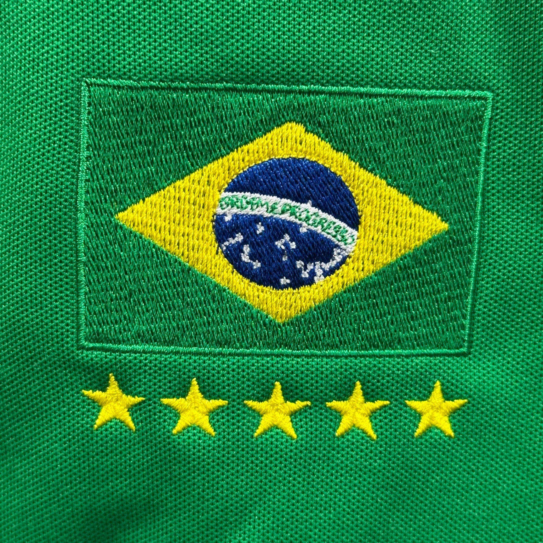 adidas(アディダス) Brazilian flag patch 3 stripes track jacket ブラジル国旗 ワッペン 3ライン トラックジャェット AK9006 O グリーン×イエロー 黒タグ