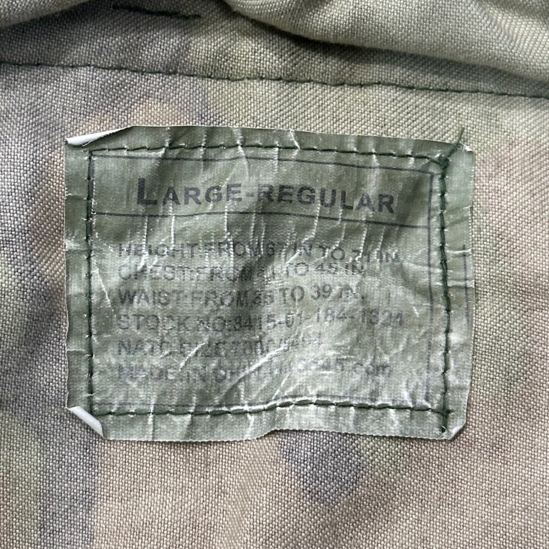 USED(ユーズド) Digital Camo Cargo Pants デジカモ カーゴ パンツ 8415-01-184-1324 L カーキ ミリタリー