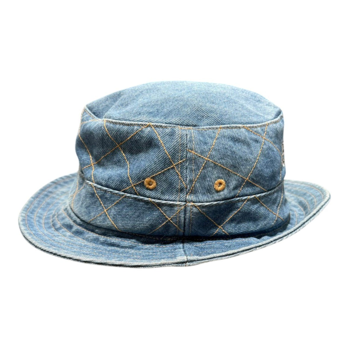 SUPREME(シュプリーム) 2018AW Diamond Stitch Crusher ダイヤモンド ステッチ デニム ハット ライトインディゴ 18FW