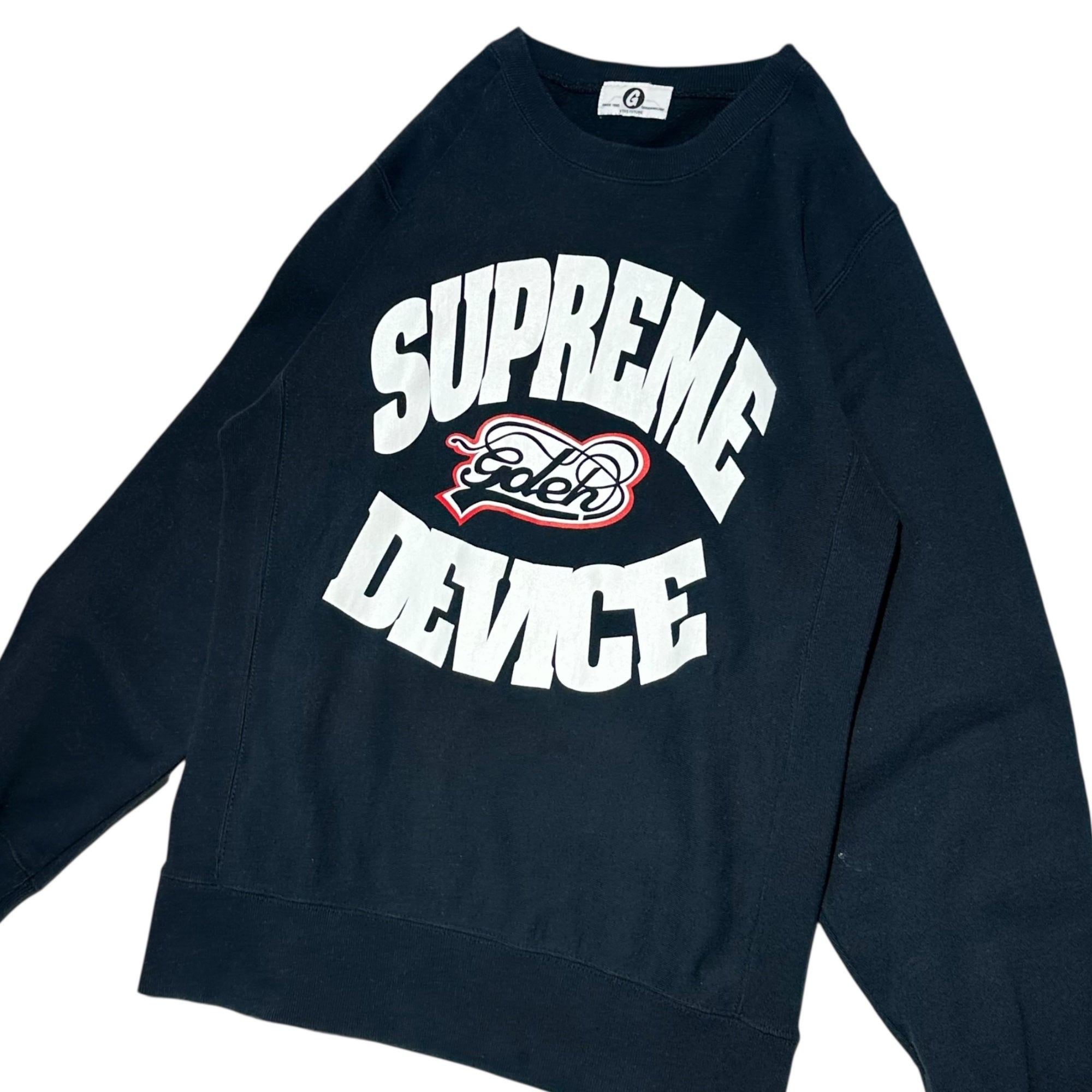 GOODENOUGH(グッドイナフ) 15-16AW HEINOUSLY SUPREME DEVICE SWEAT 極悪 最高 デバイス スウェット S ネイビー 2016年初売り限定商品