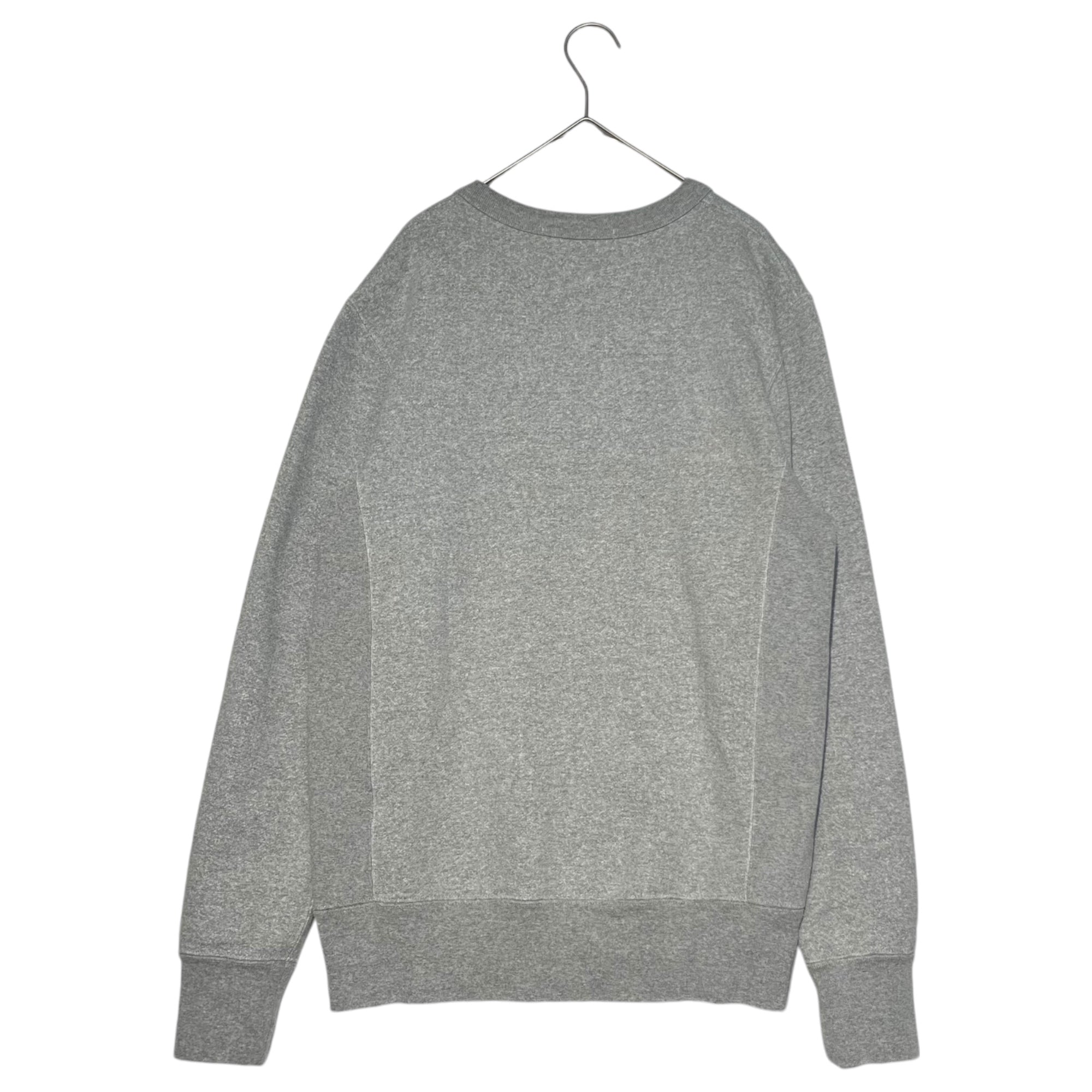 Ron Herman(ロンハーマン) Crew neck sweatshirt 前V クルーネック スウェット 942092147-1071 S グレー